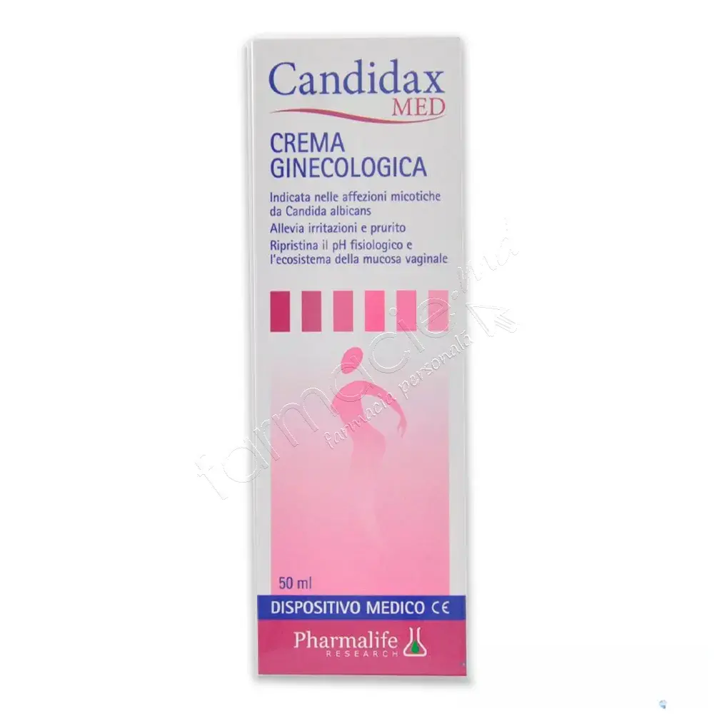 Pharmalife Candidax Med crema vaginala cu aplicator 50ml