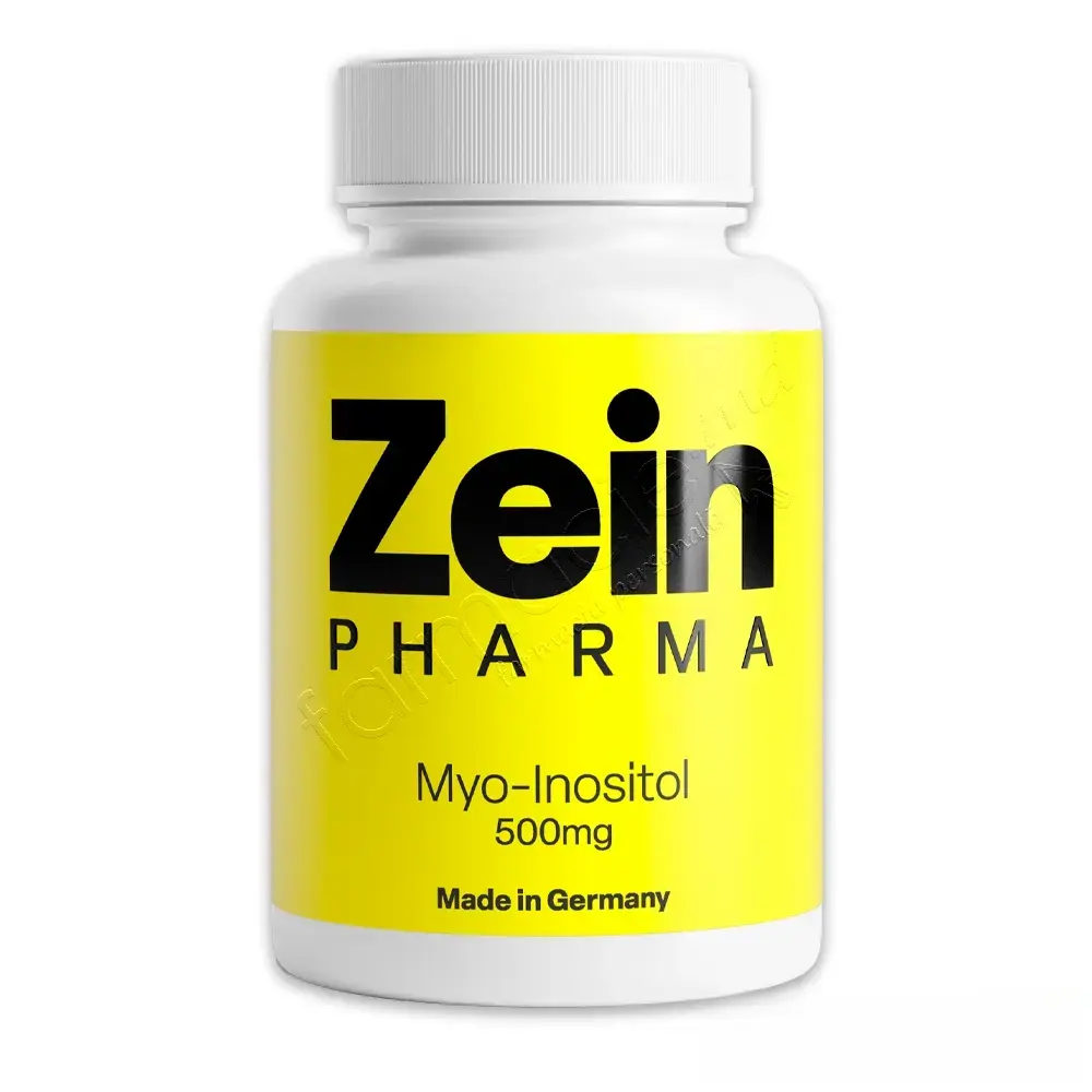 Myo-Inositol (fertilitate, regleaza fonul hormonal, slabit) 500mg VEGAN caps. N60 ZeinPharma