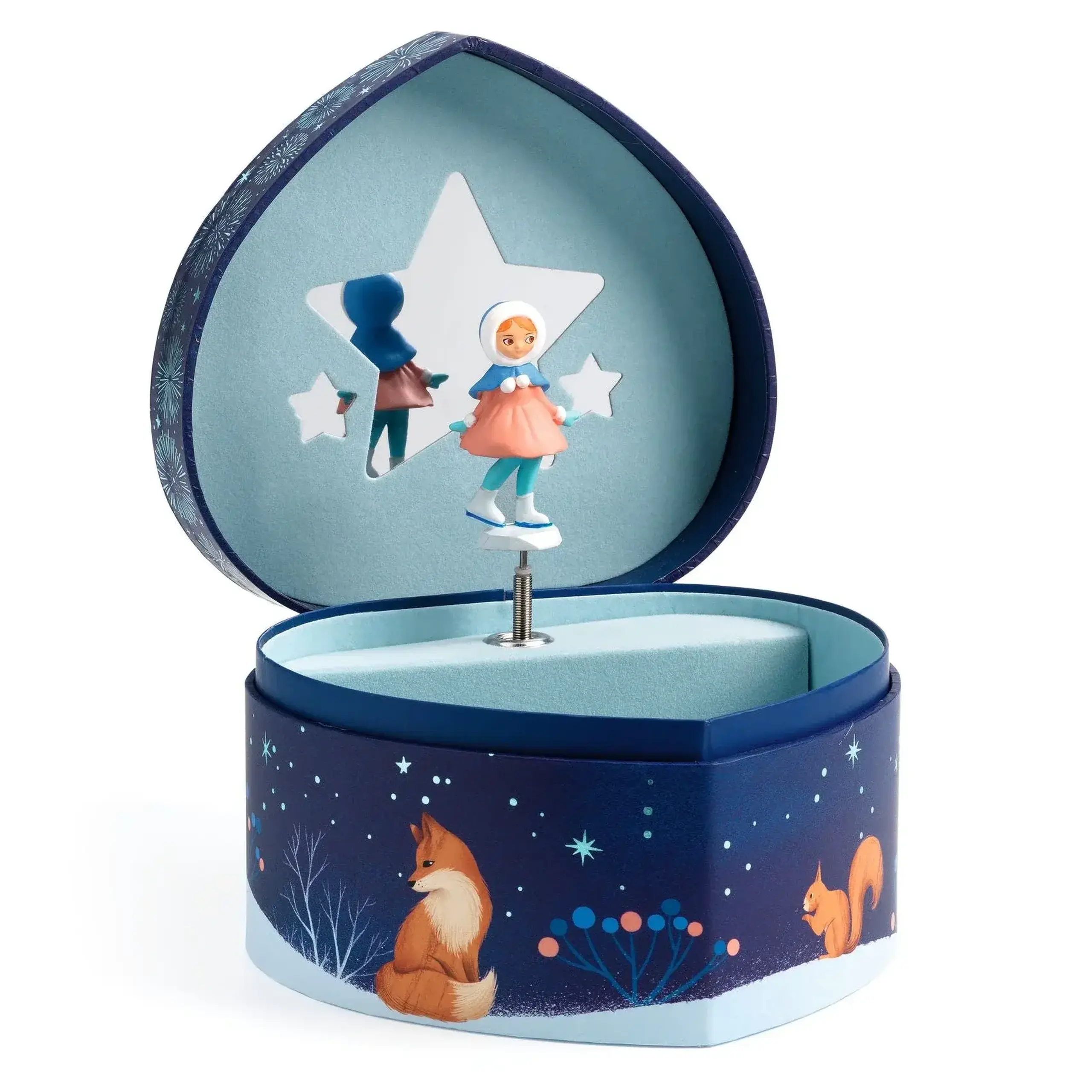 Cutie muzicală „Patinatoarea” pentru bijuterii — Djeco