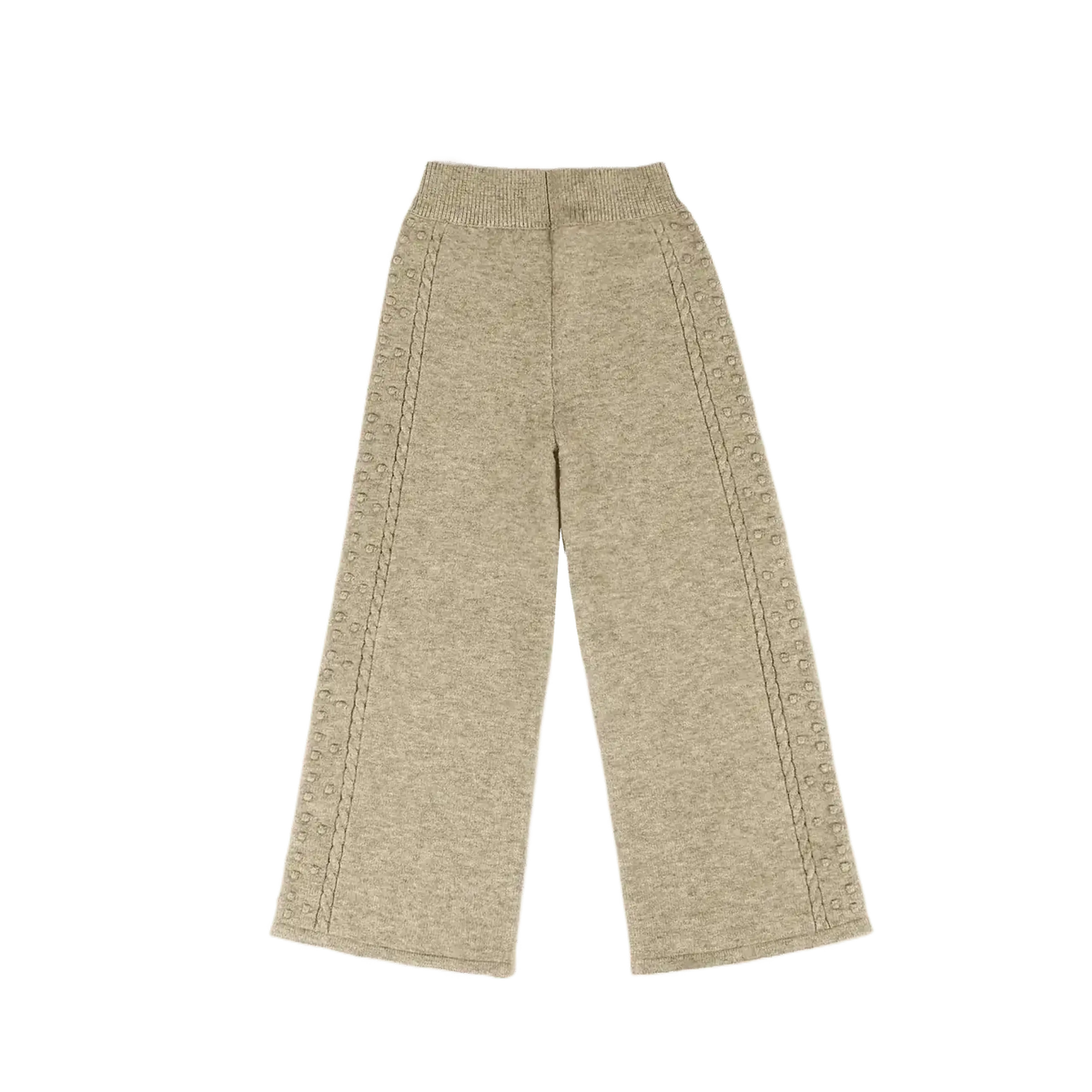 Pantaloni Penelopa, Sesame Melange — Donsje - 6-7 Y
