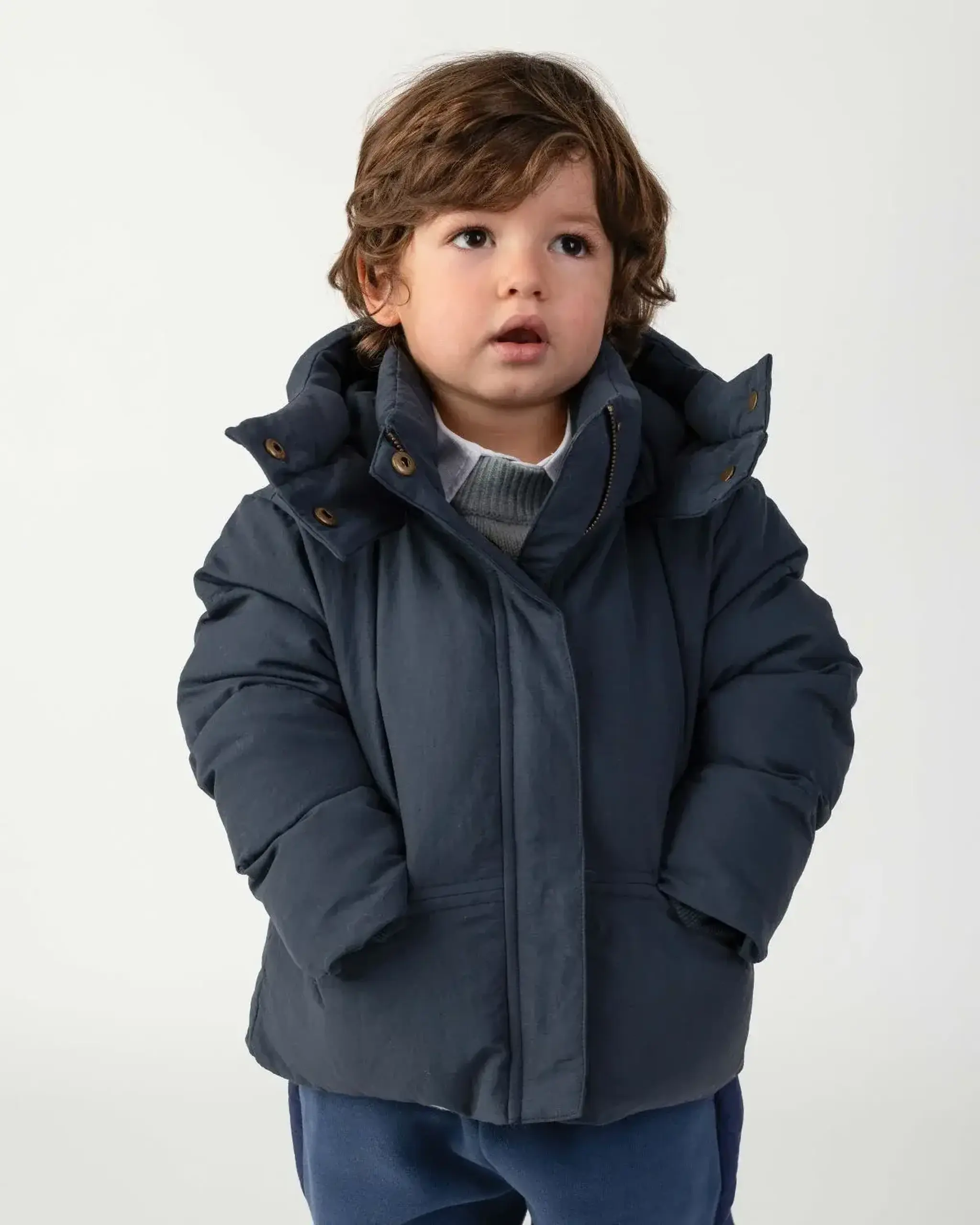 Jachetă Salvalo, Blue Marine — Donsje - 7-8 Y