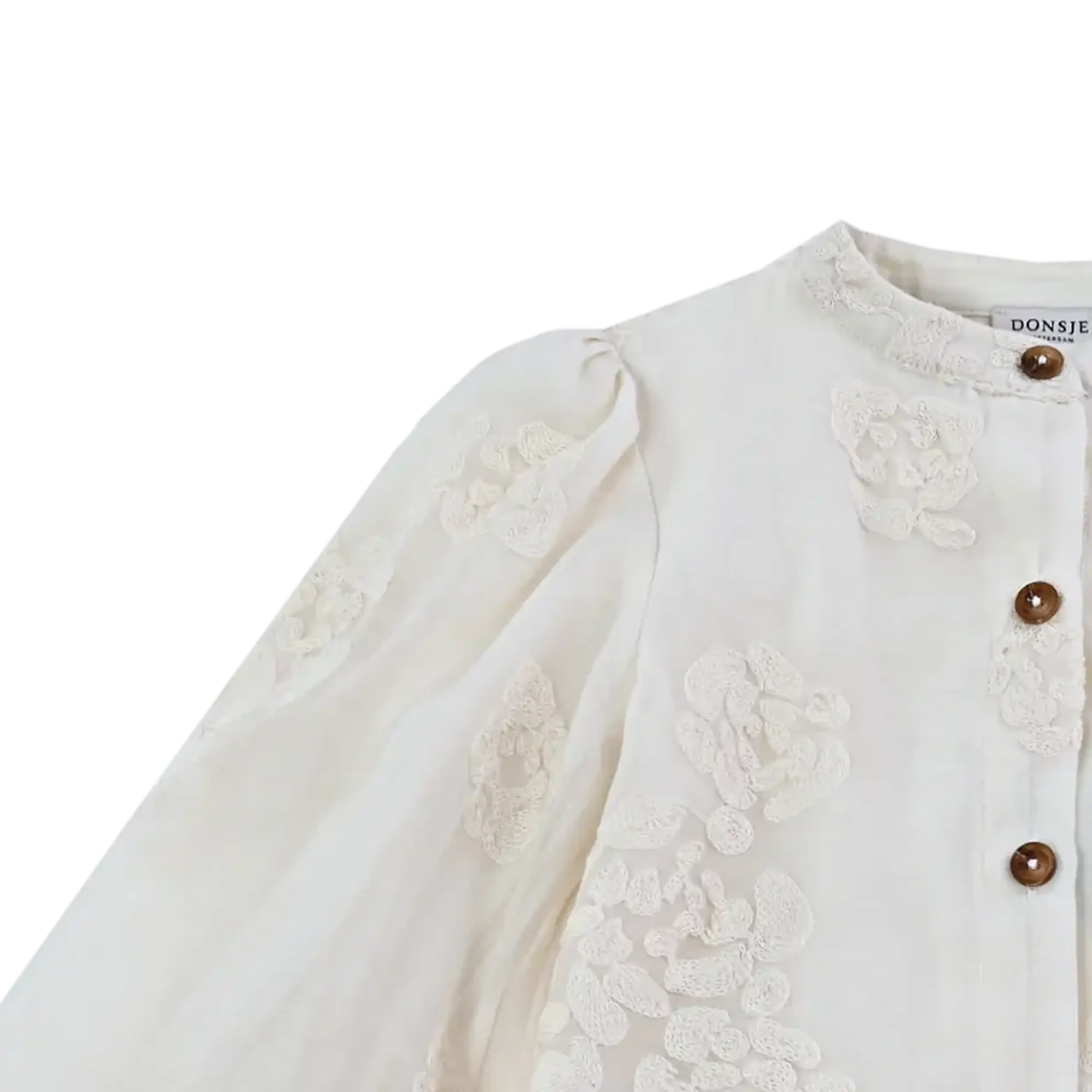 Bluză Opali, Warm White Blossom — Donsje - 5-6 Y