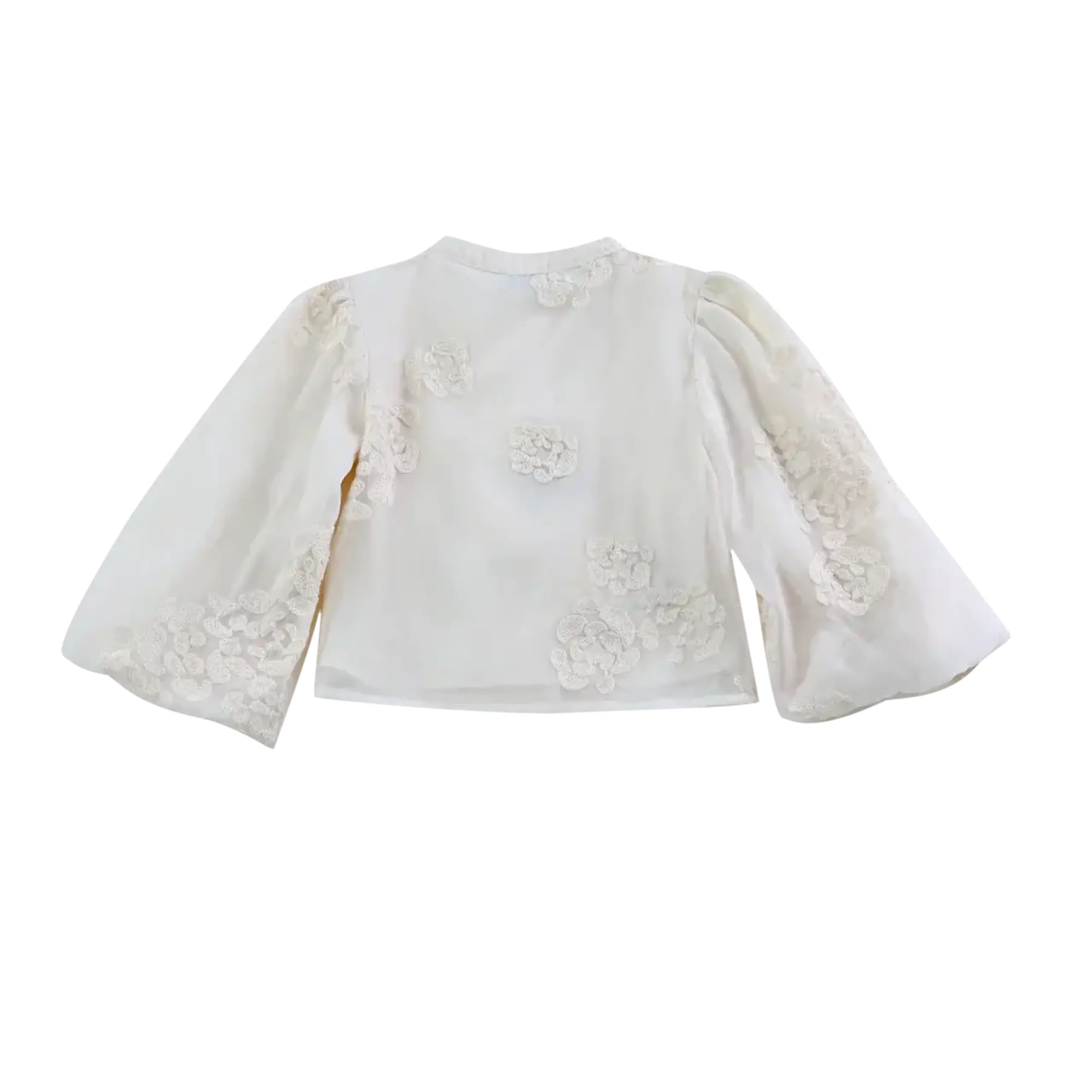 Bluză Opali, Warm White Blossom — Donsje - 6-7 Y