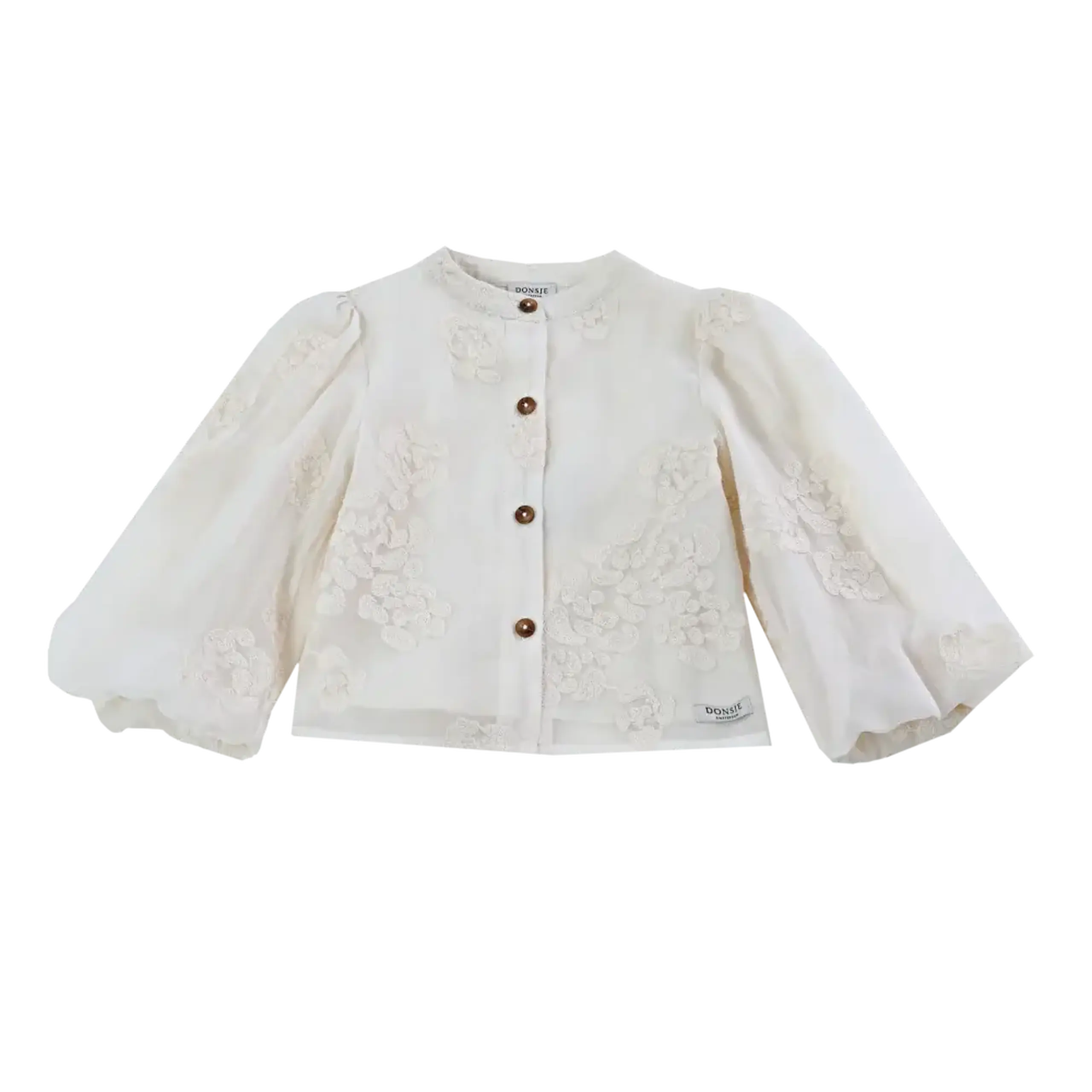 Bluză Opali, Warm White Blossom — Donsje - 7-8 Y