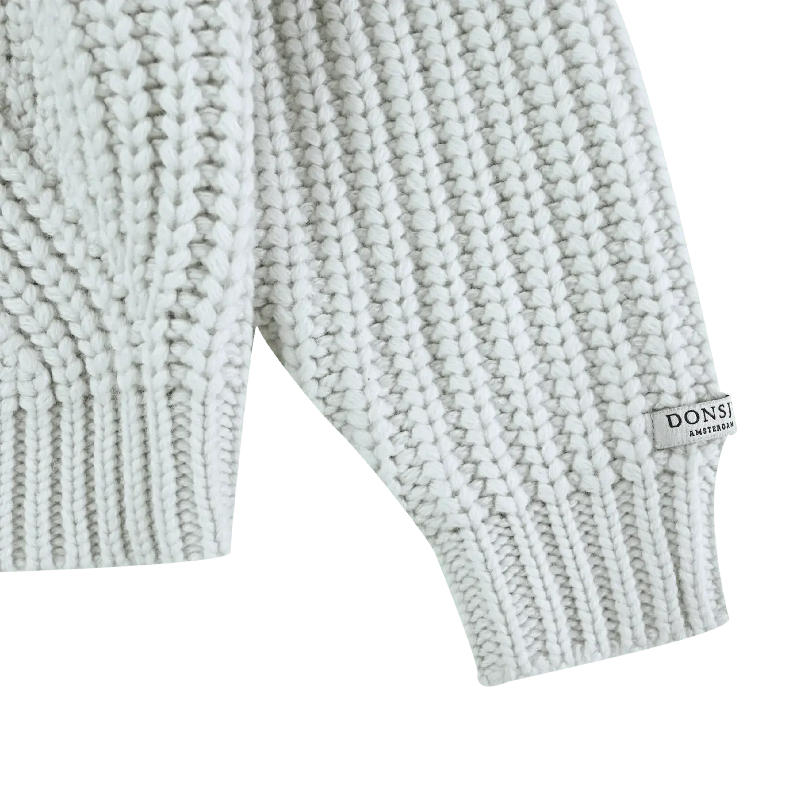 Cardigan Rikkie, Oyster Grey — Donsje - 4-5 Y