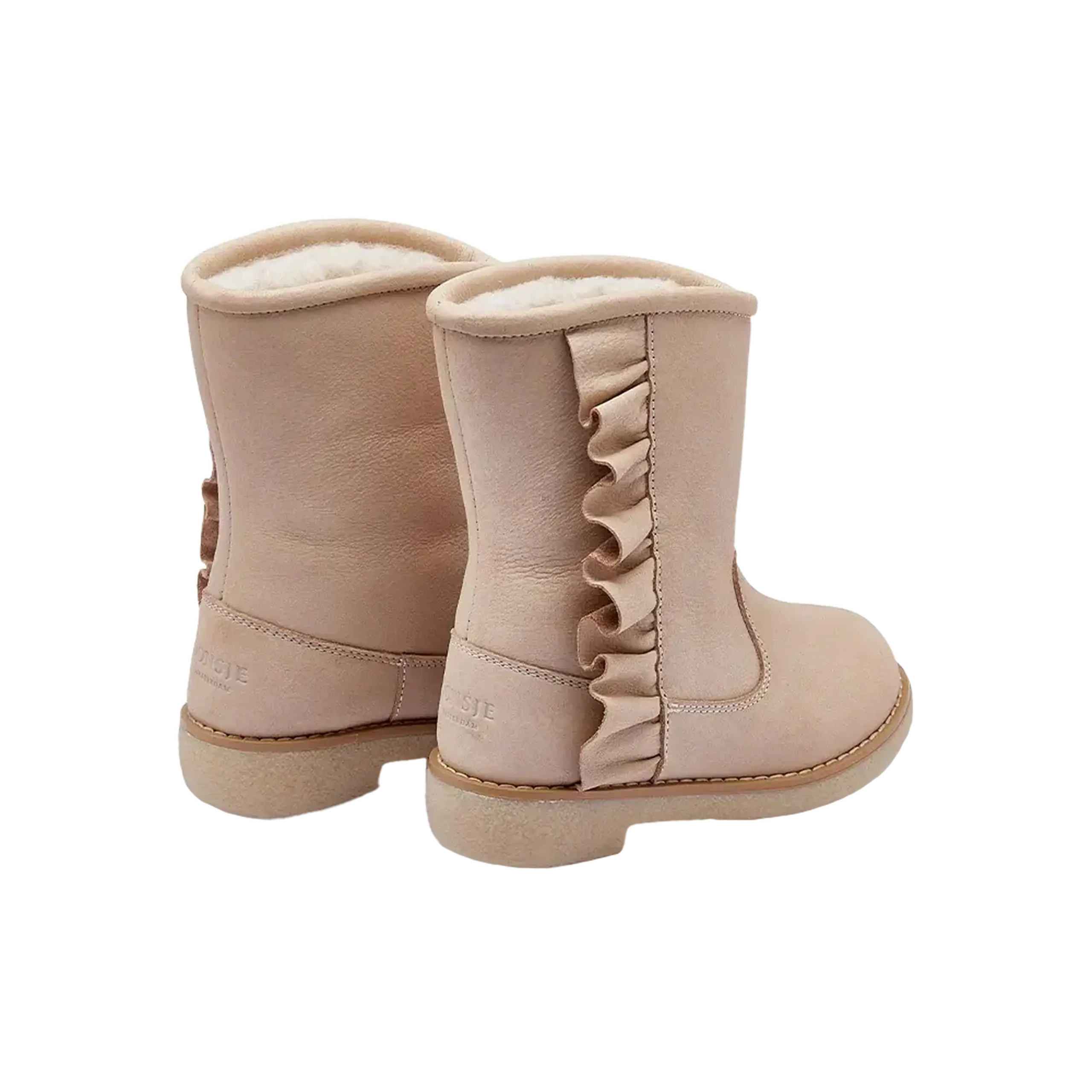 Ghete Kirsti, Ivory Leather — Donsje - 31