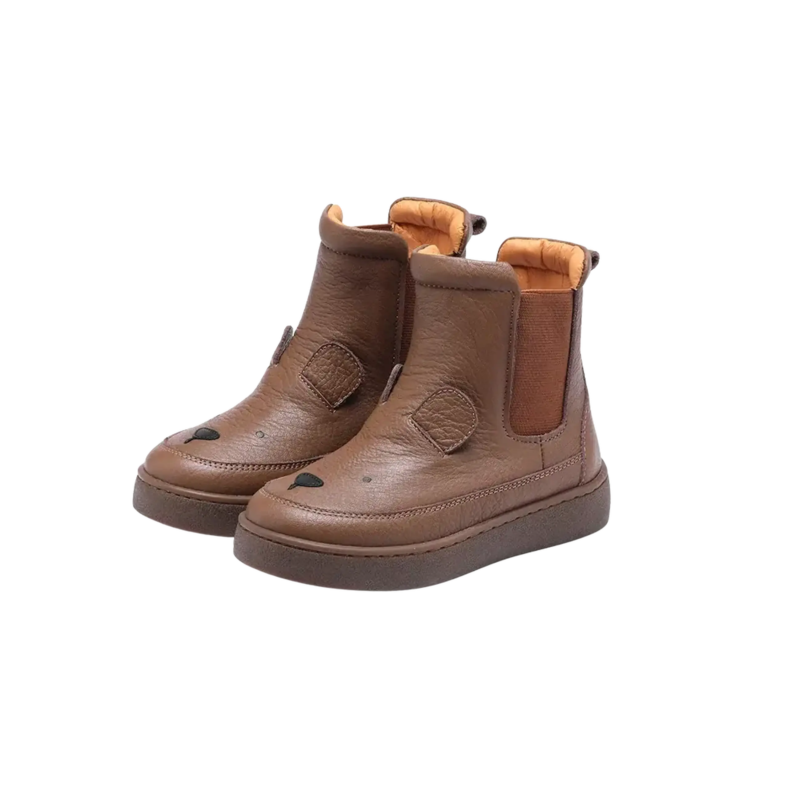 Ghete Thuru Classic Urs, Cognac Leather — Donsje - 31