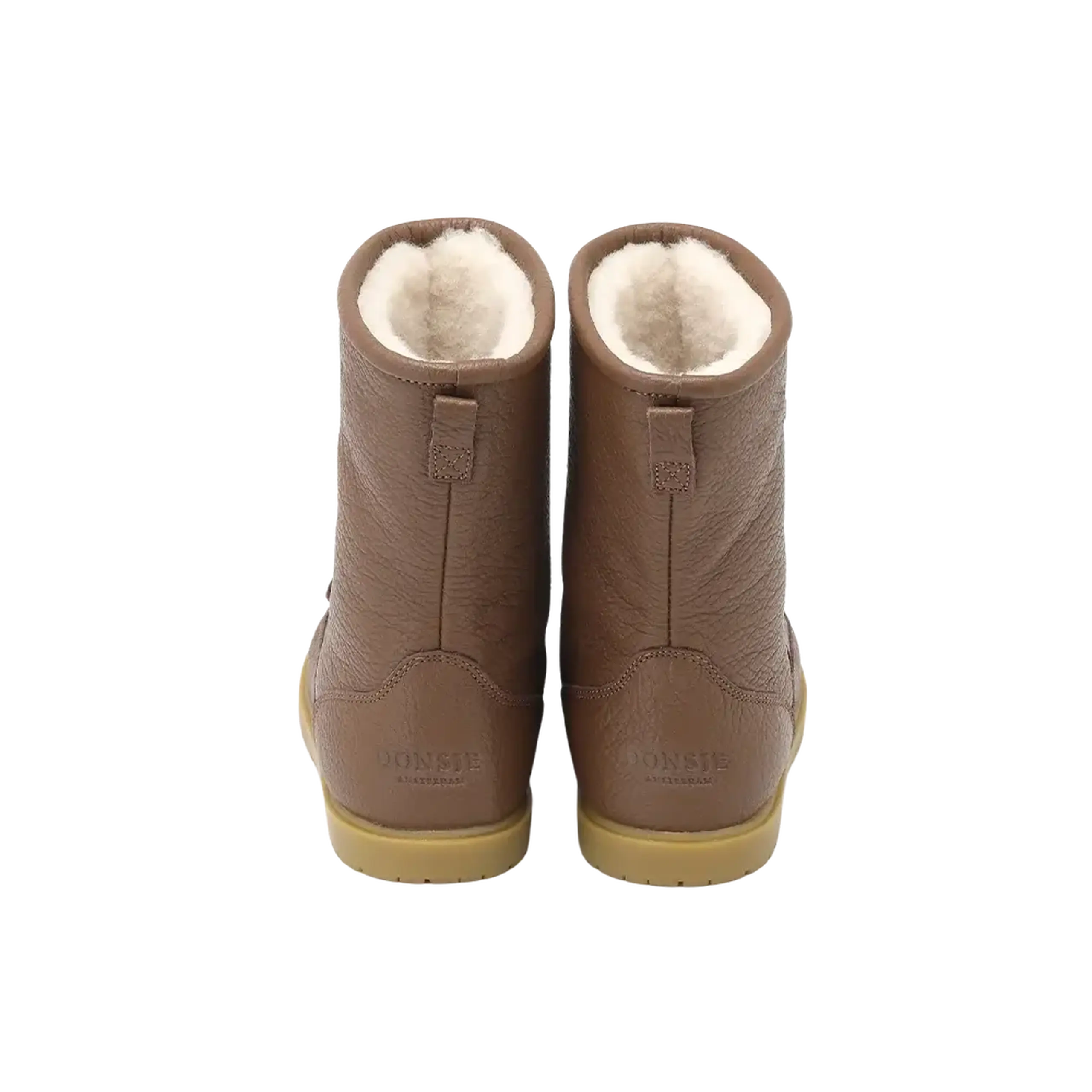 Ghete Wadudu Classic Urs, Cognac Leather — Donsje - 26