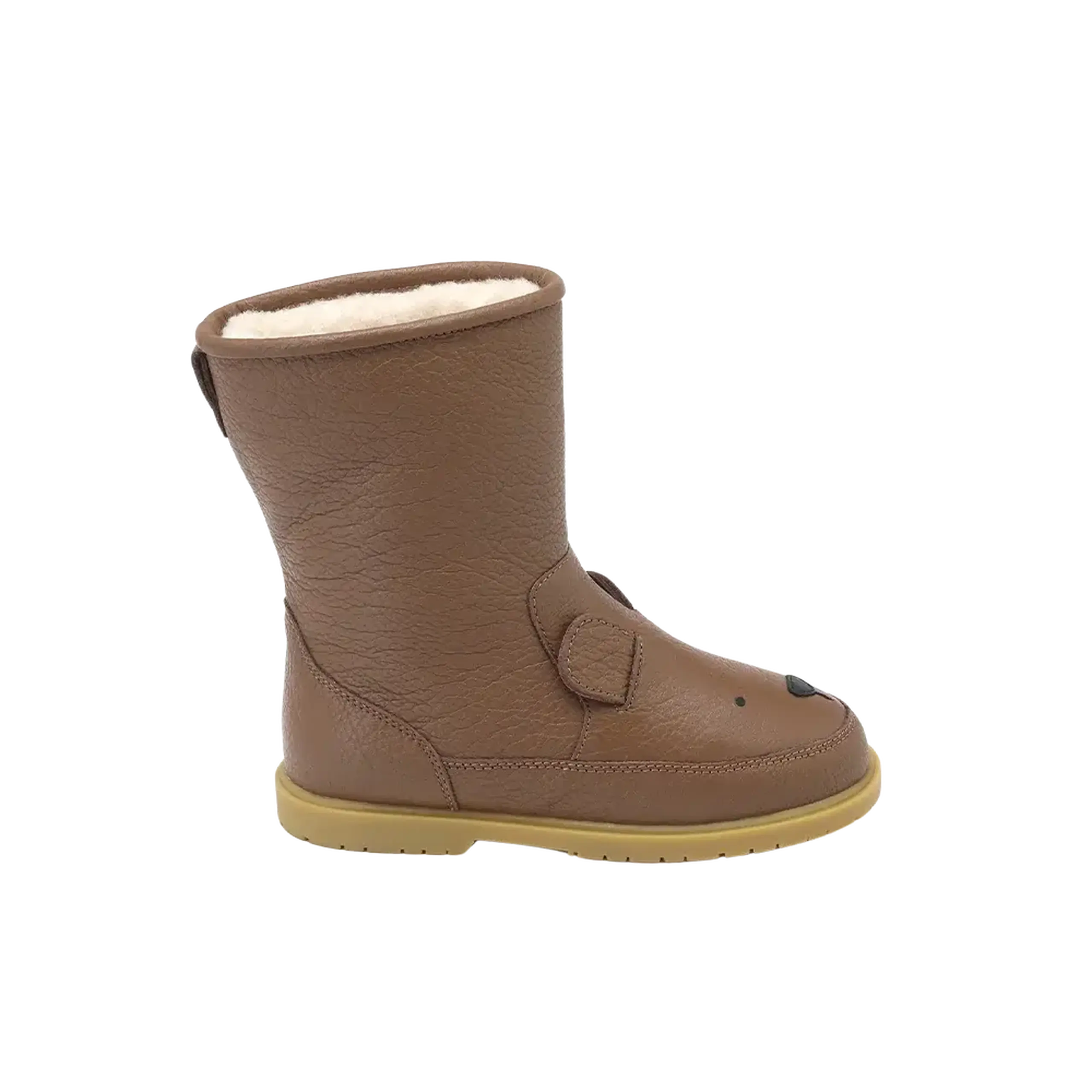 Ghete Wadudu Classic Urs, Cognac Leather — Donsje - 26
