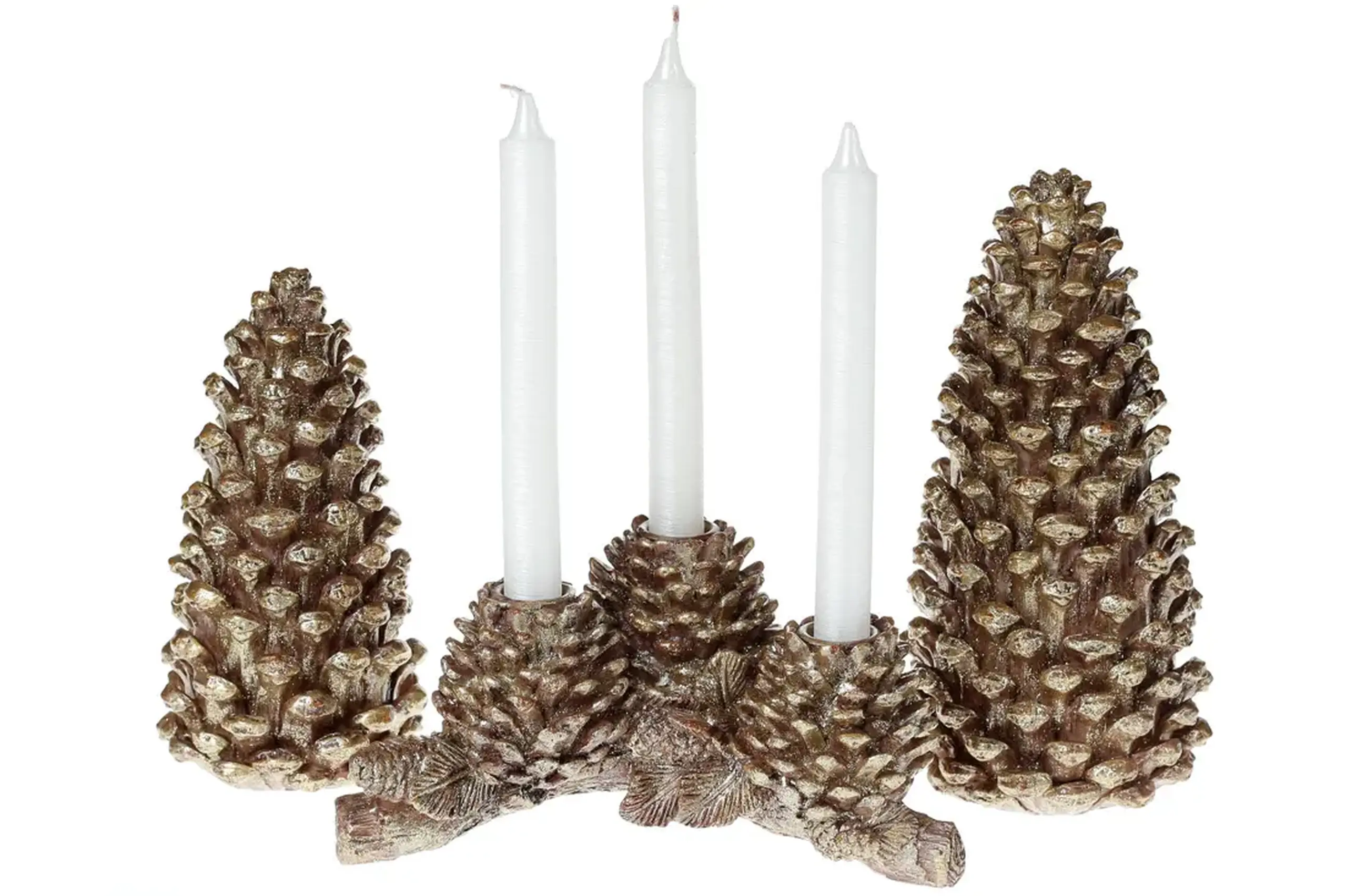 Sfeșnic Pine Cone, 22 сm