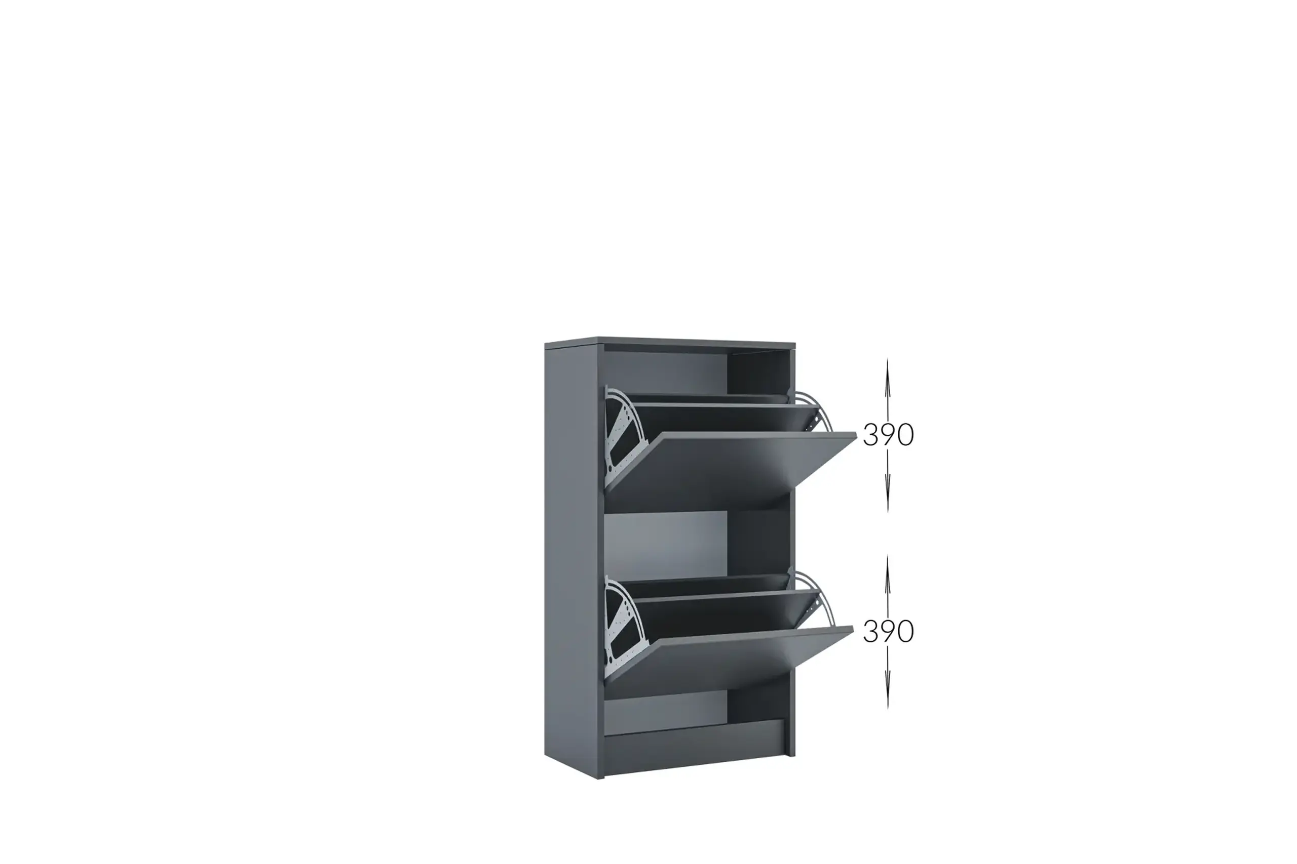 Comoda pentru pantofi 4home Rolf, 50x94x28 cm, Stejar Sonoma