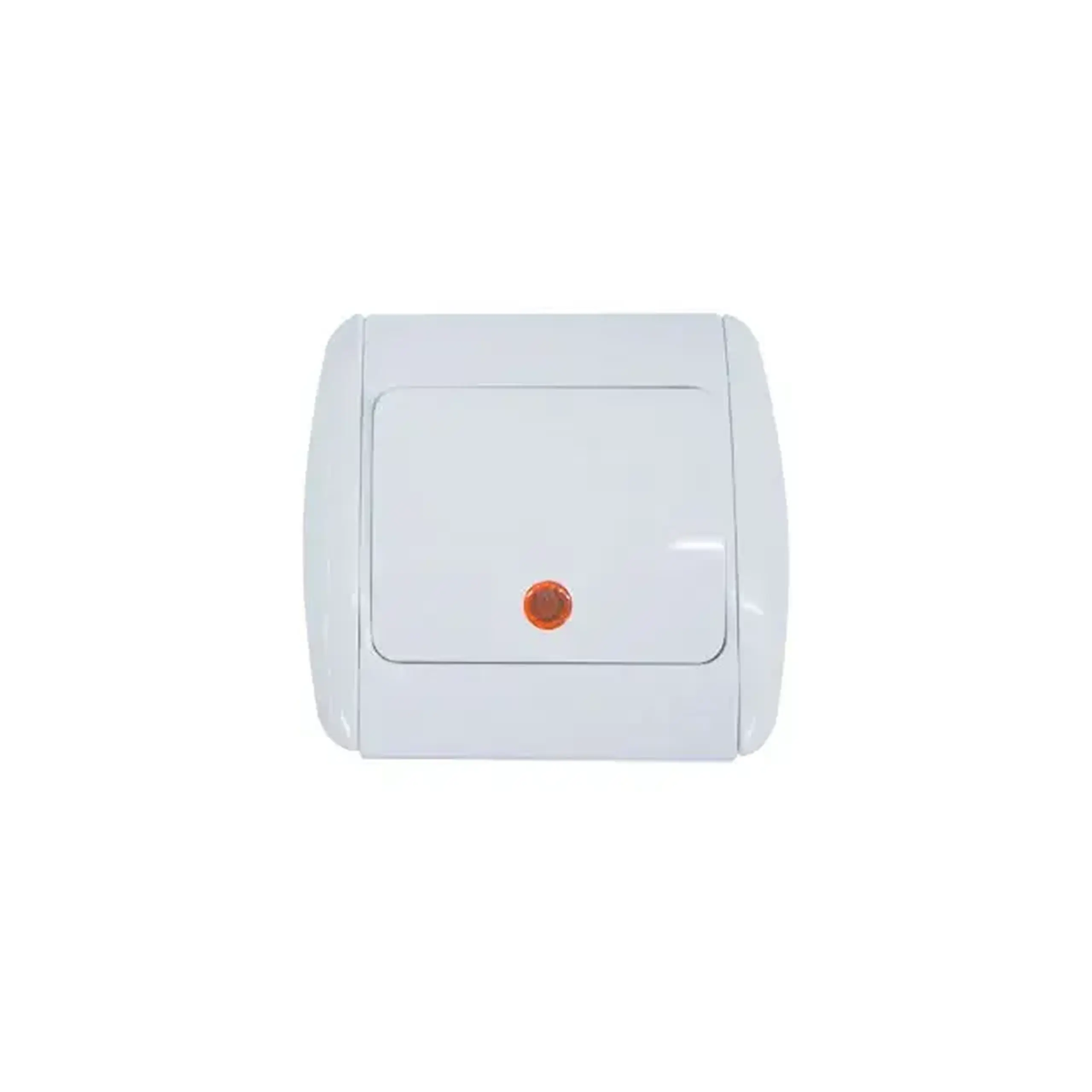 Întrerupător unitar cu indicator 10 A 230 V alb Elmos - Tensiune (V) 250 V