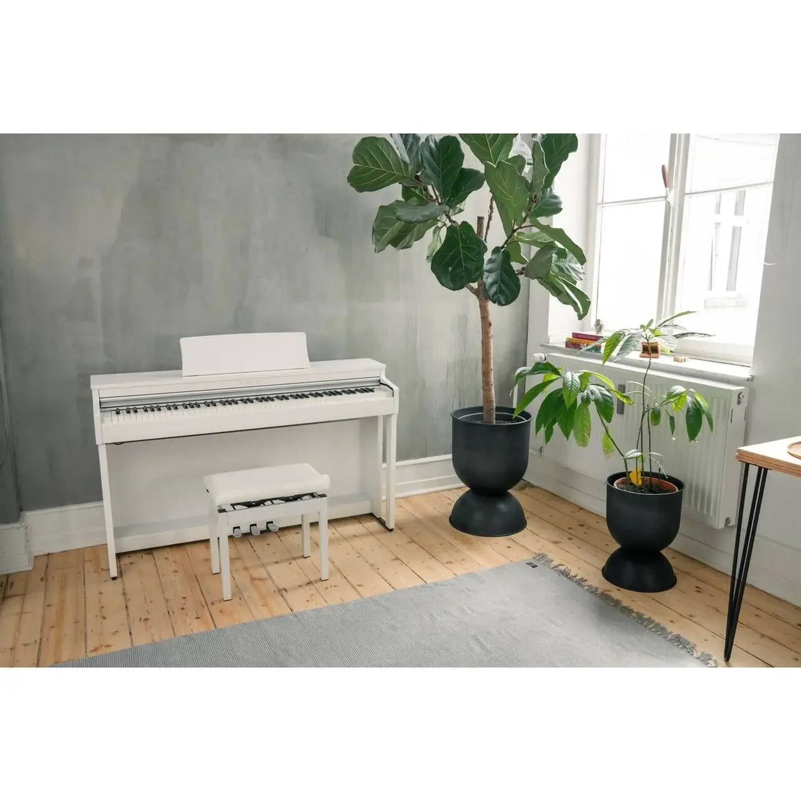 Pian digital Kawai CN201 White