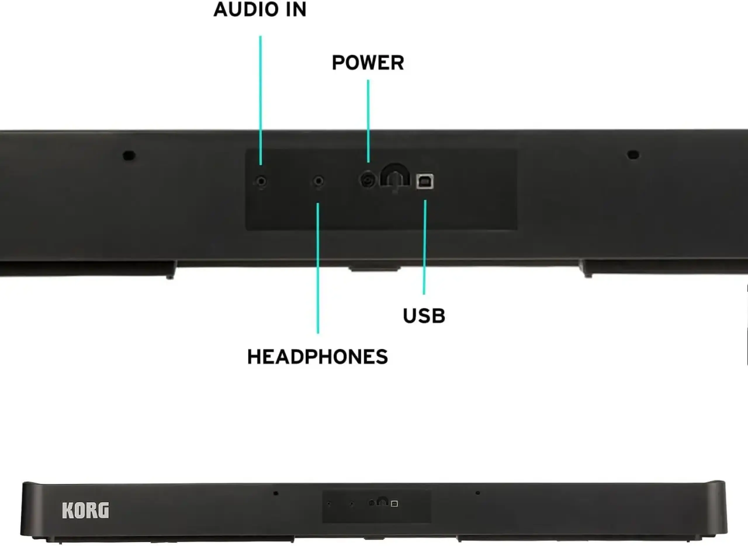 Pian digital Korg B2 Black