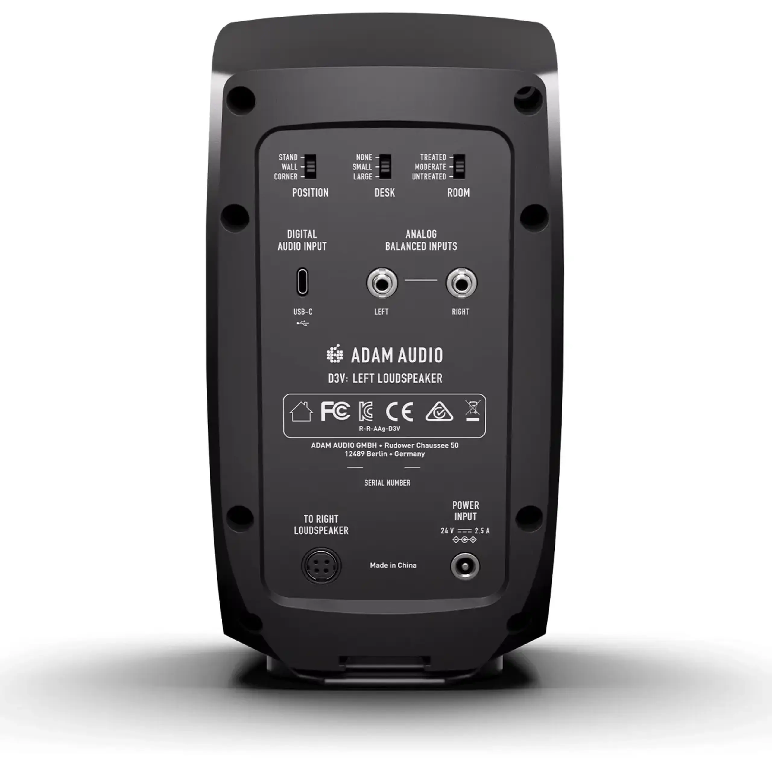 Monitor Activ Adam Audio D3V Black