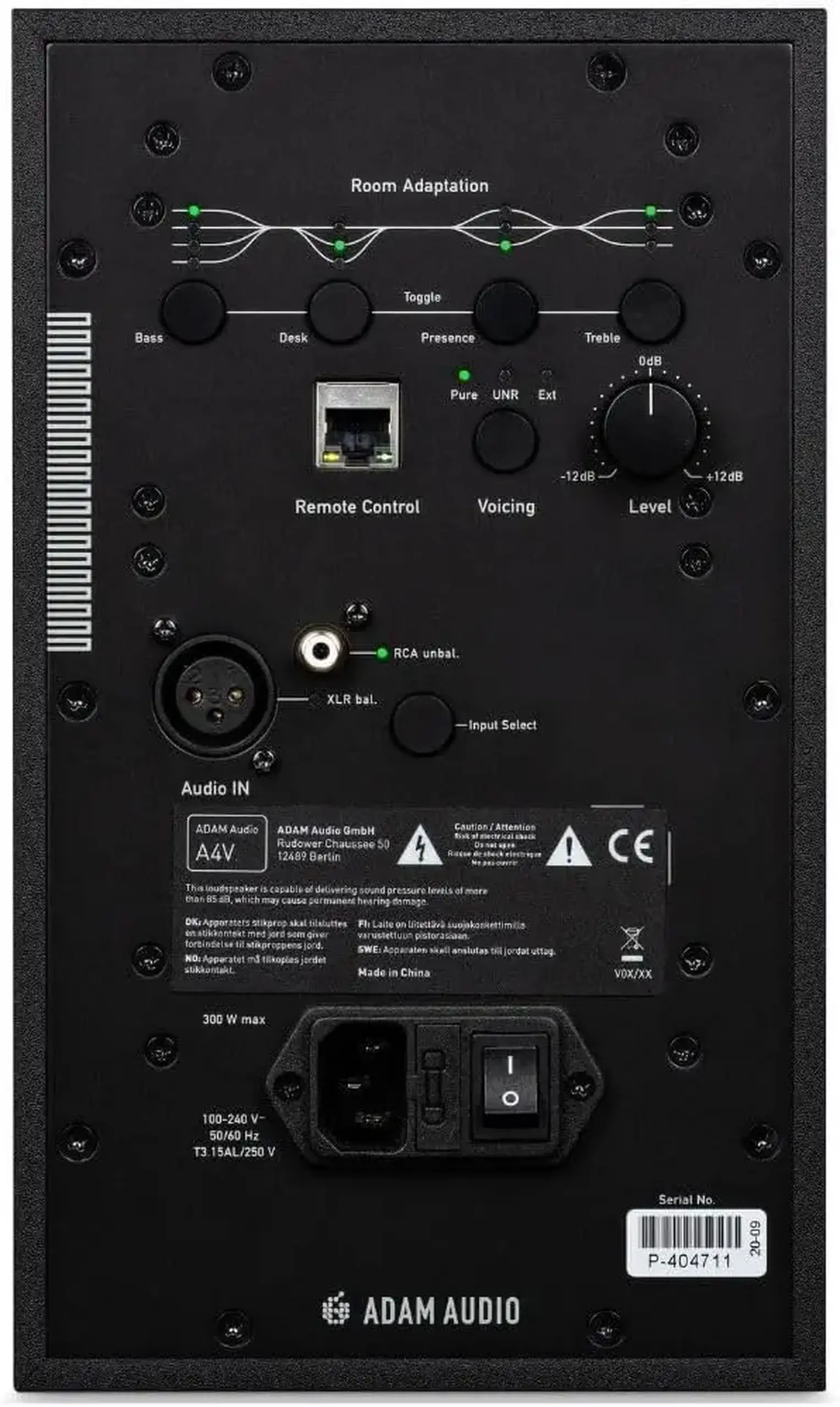 Monitor Activ Adam Audio A4V White