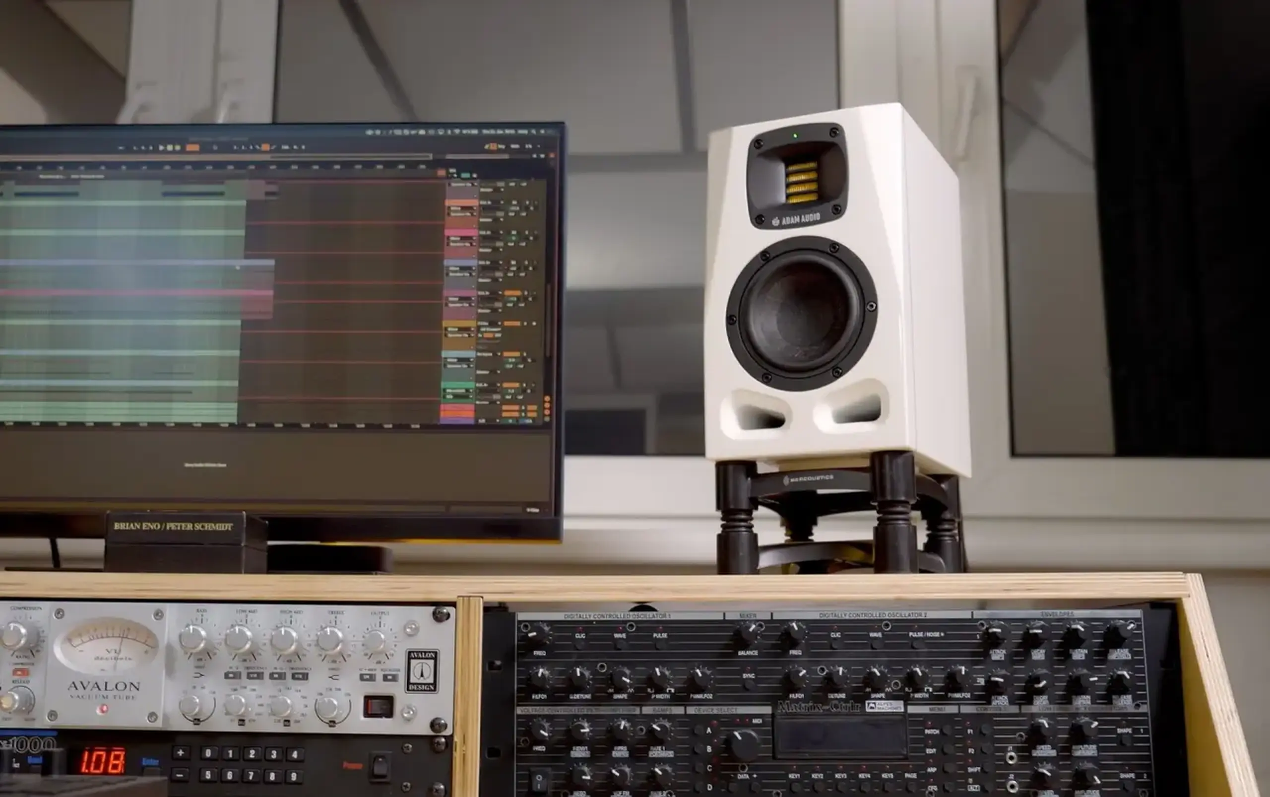 Monitor Activ Adam Audio A4V White