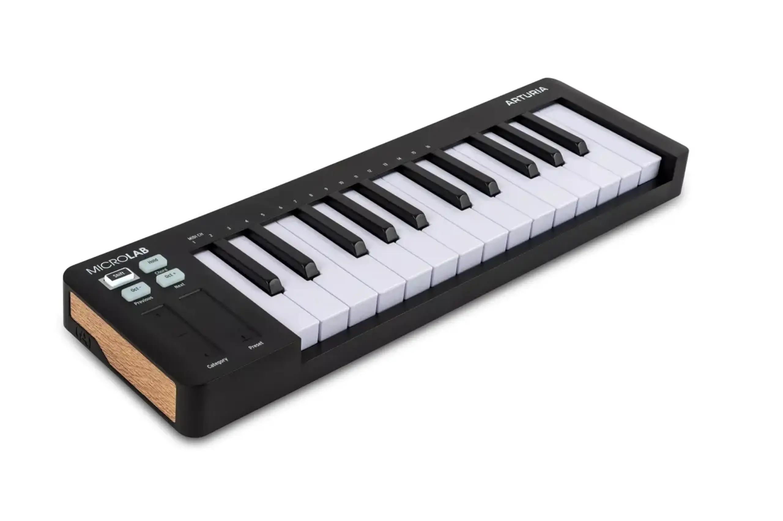 Claviatura MIDI Arturia MicroLab Mk3 Black