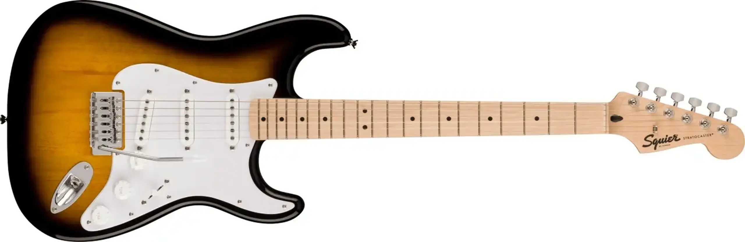 Chitara Electrica Squier Sonic Stratocaster 10G Maple Fing. 2-Color Sunburst Pack
