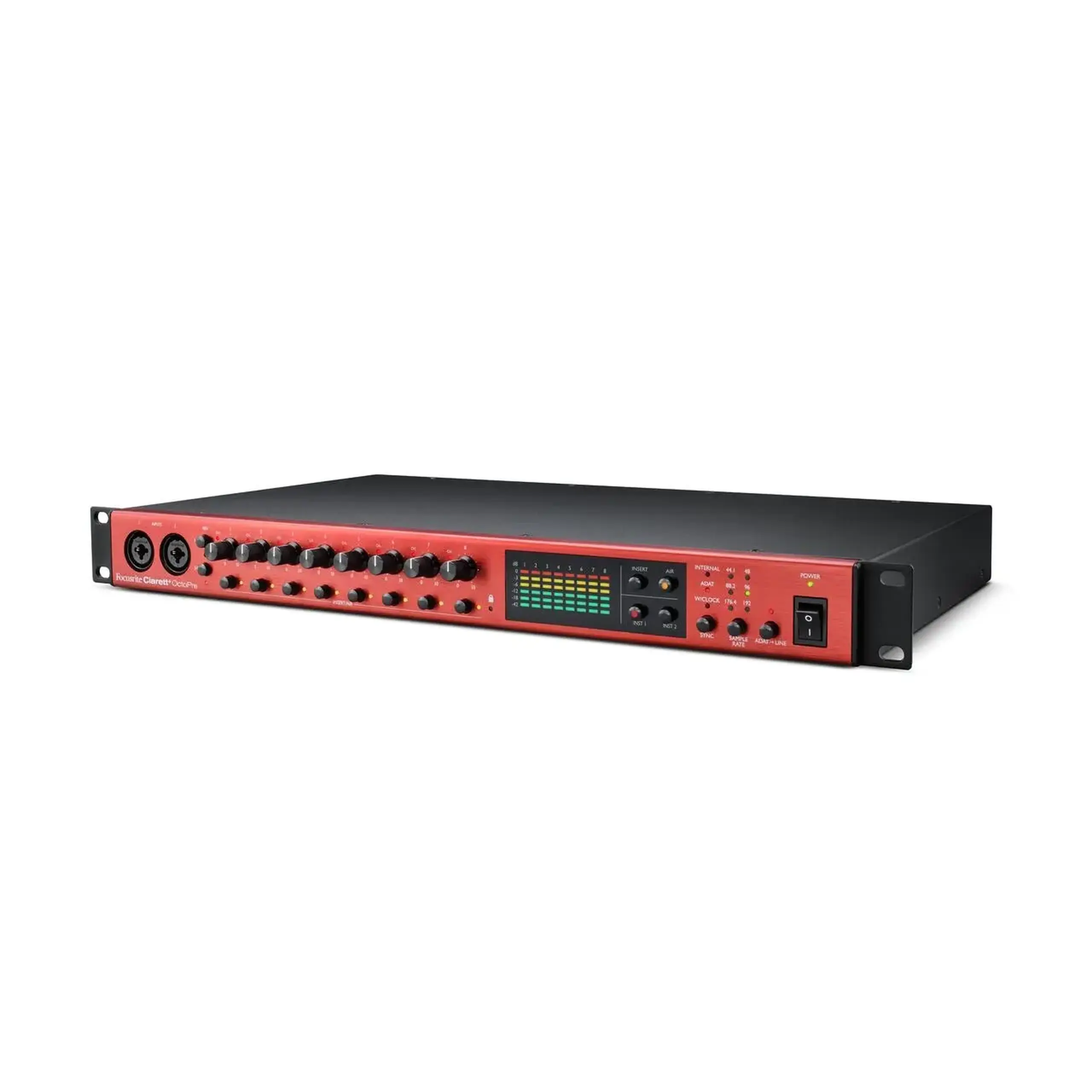 Preamplificator pentru microfoane Focusrite Clarett+ OctoPre