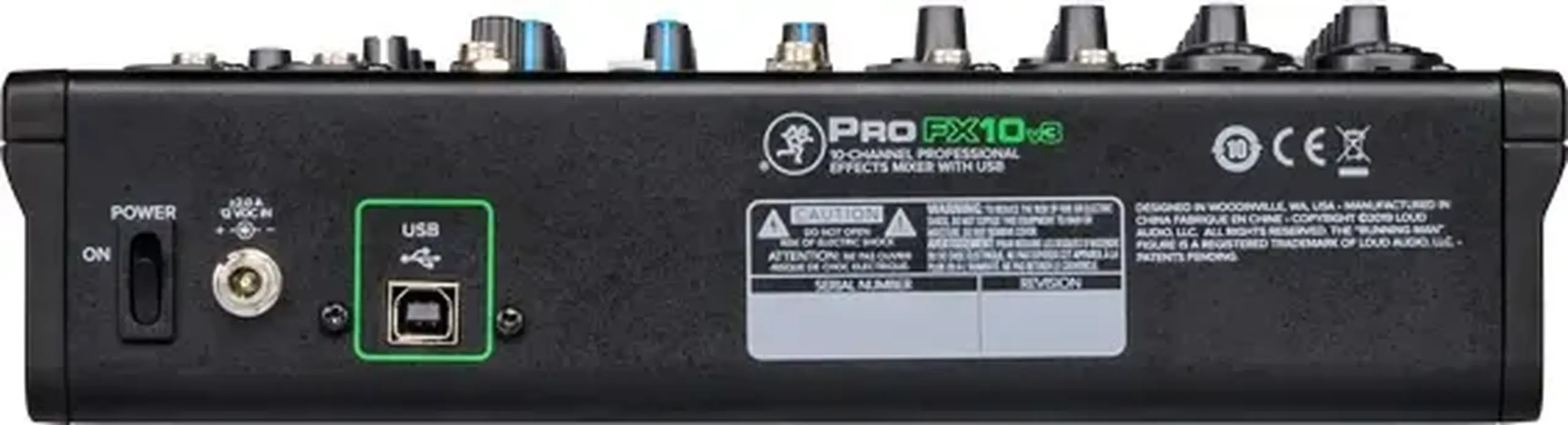 Mixer Analog Mackie PROFX10v3