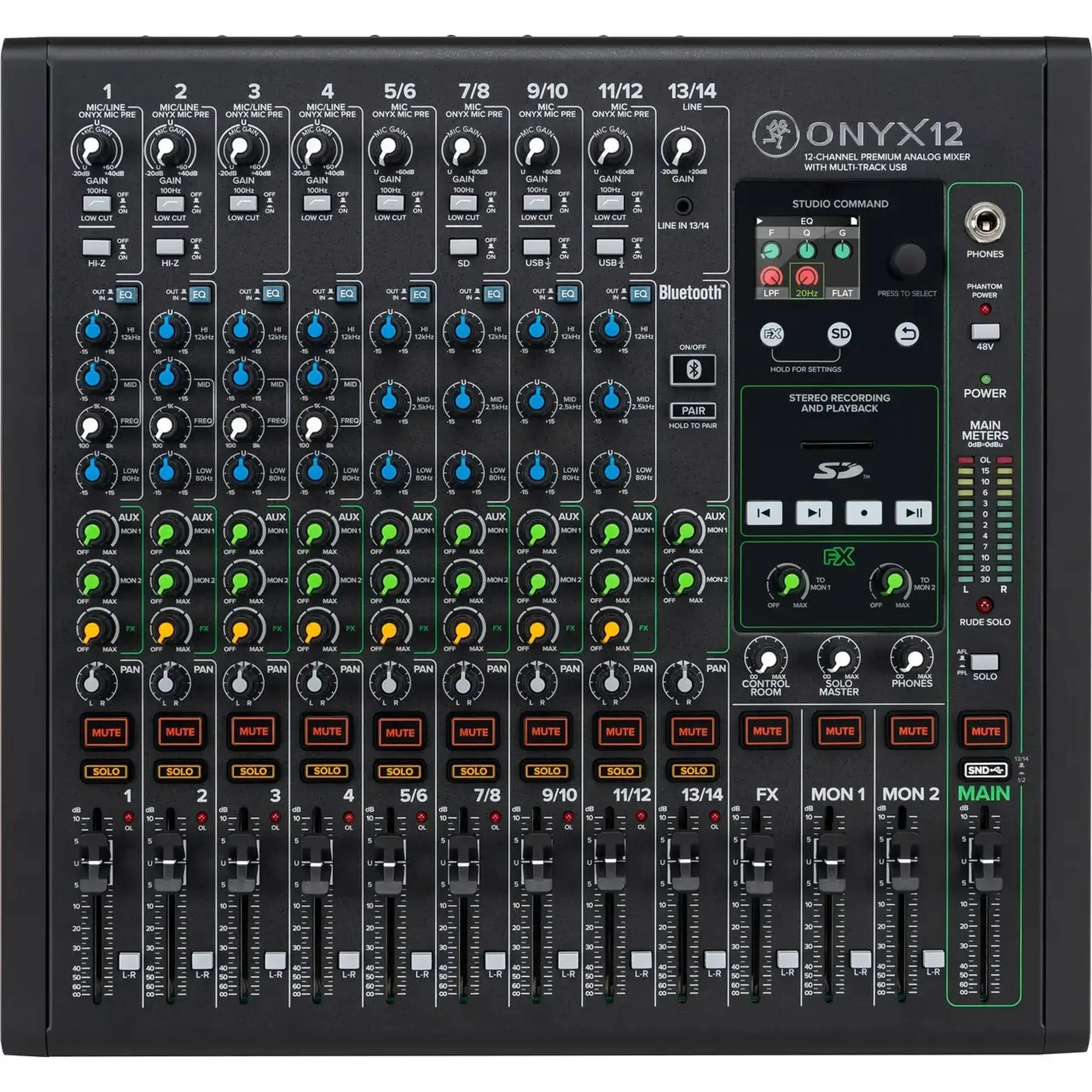 Mixer Analog Mackie Onyx12