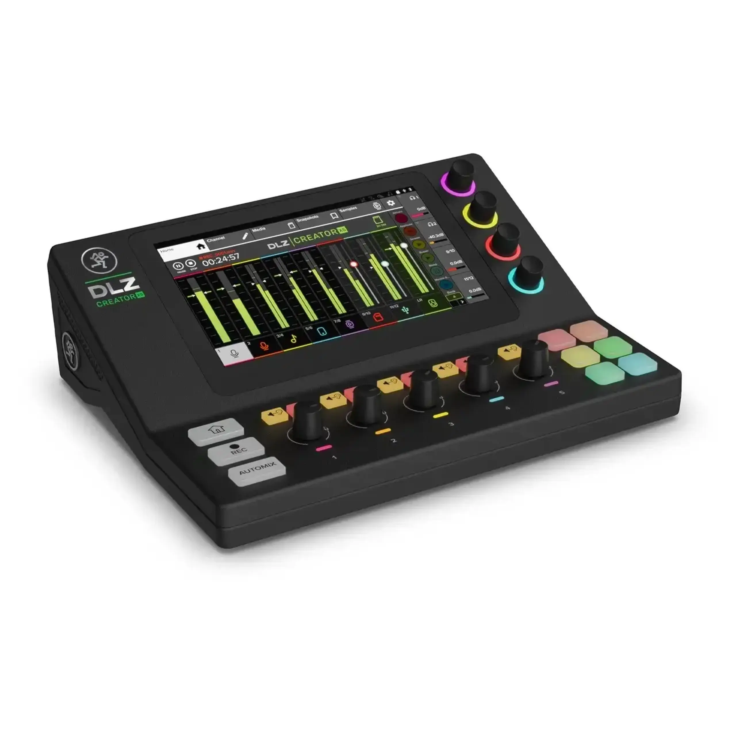Mixer Digital Compact Mackie DLZ Creator XS pentru Podcasting și Streaming