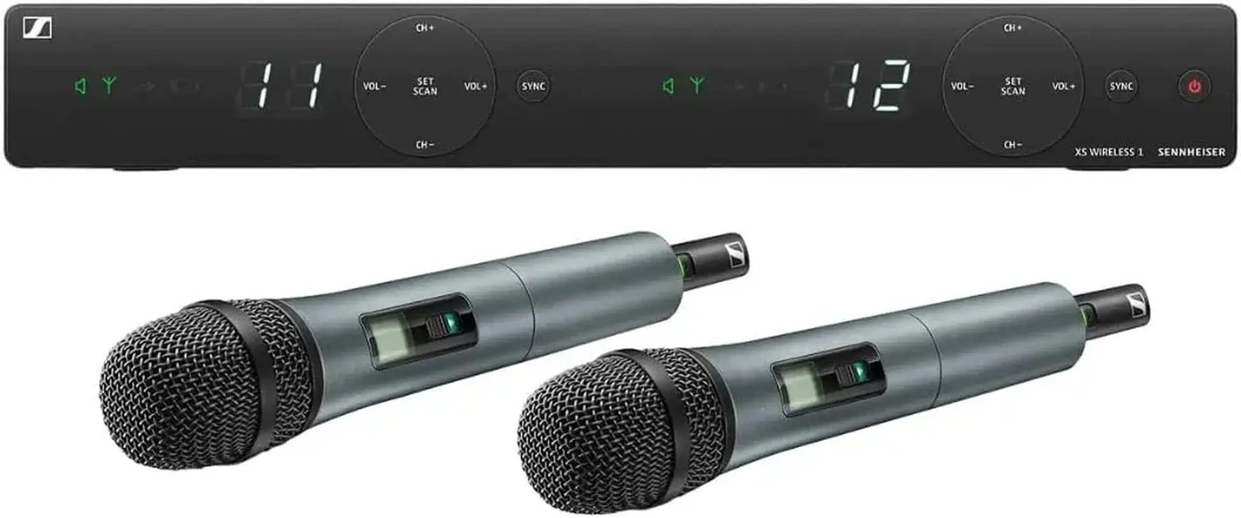 Sistem Wireless cu Doua Microfoane de Mână Sennheiser XSW 1-835 Dual A