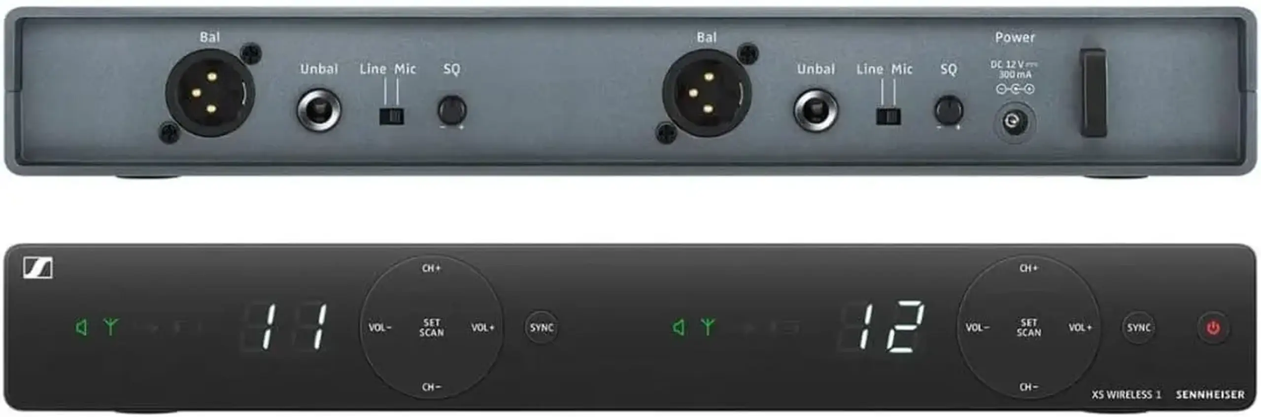 Sistem wireless vocal dual Sennheiser XSW 1-835 DUAL-B (614–638 MHz)