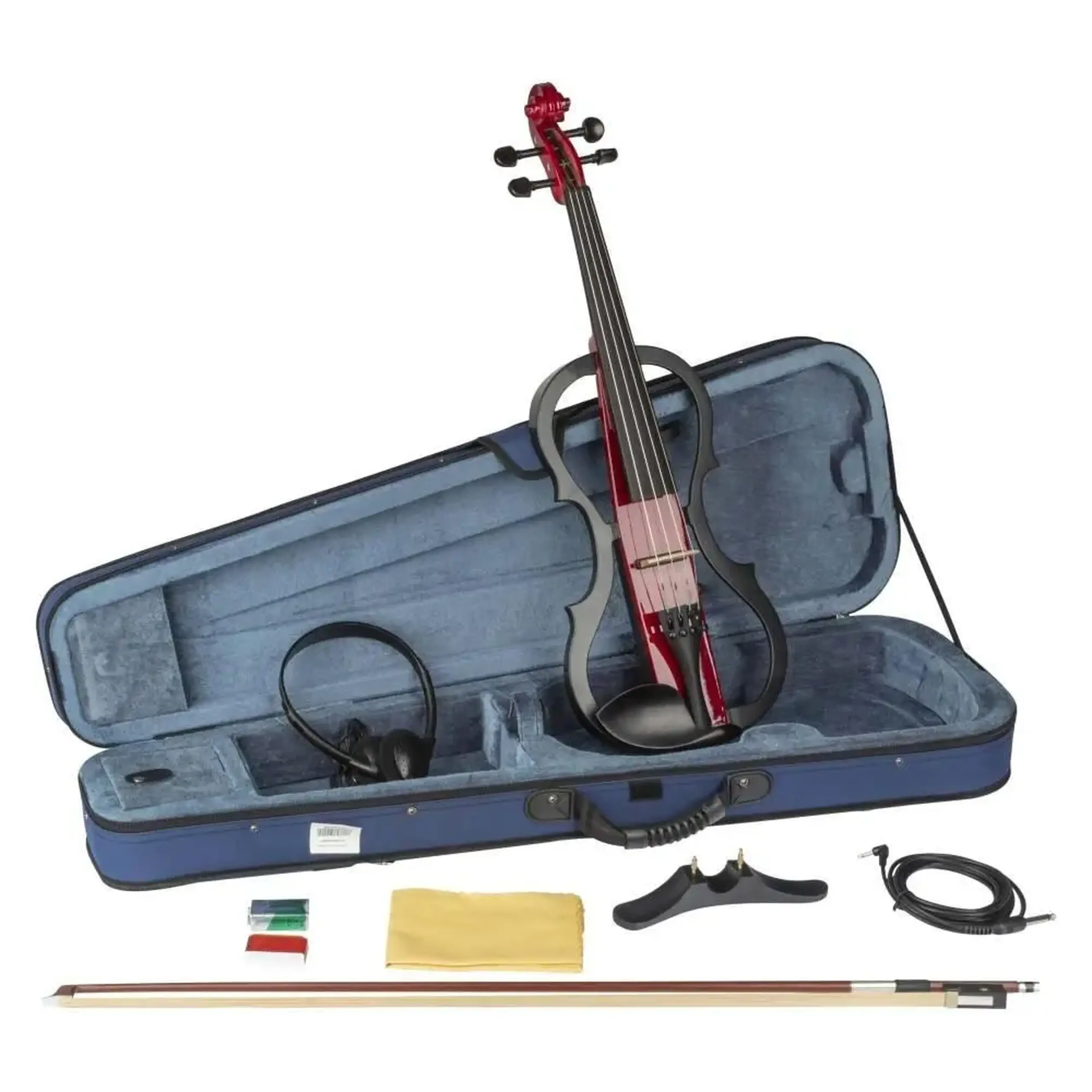 Vioara Electrica Vhienna E01VO44NT 4/4 + Set de Accesorii
