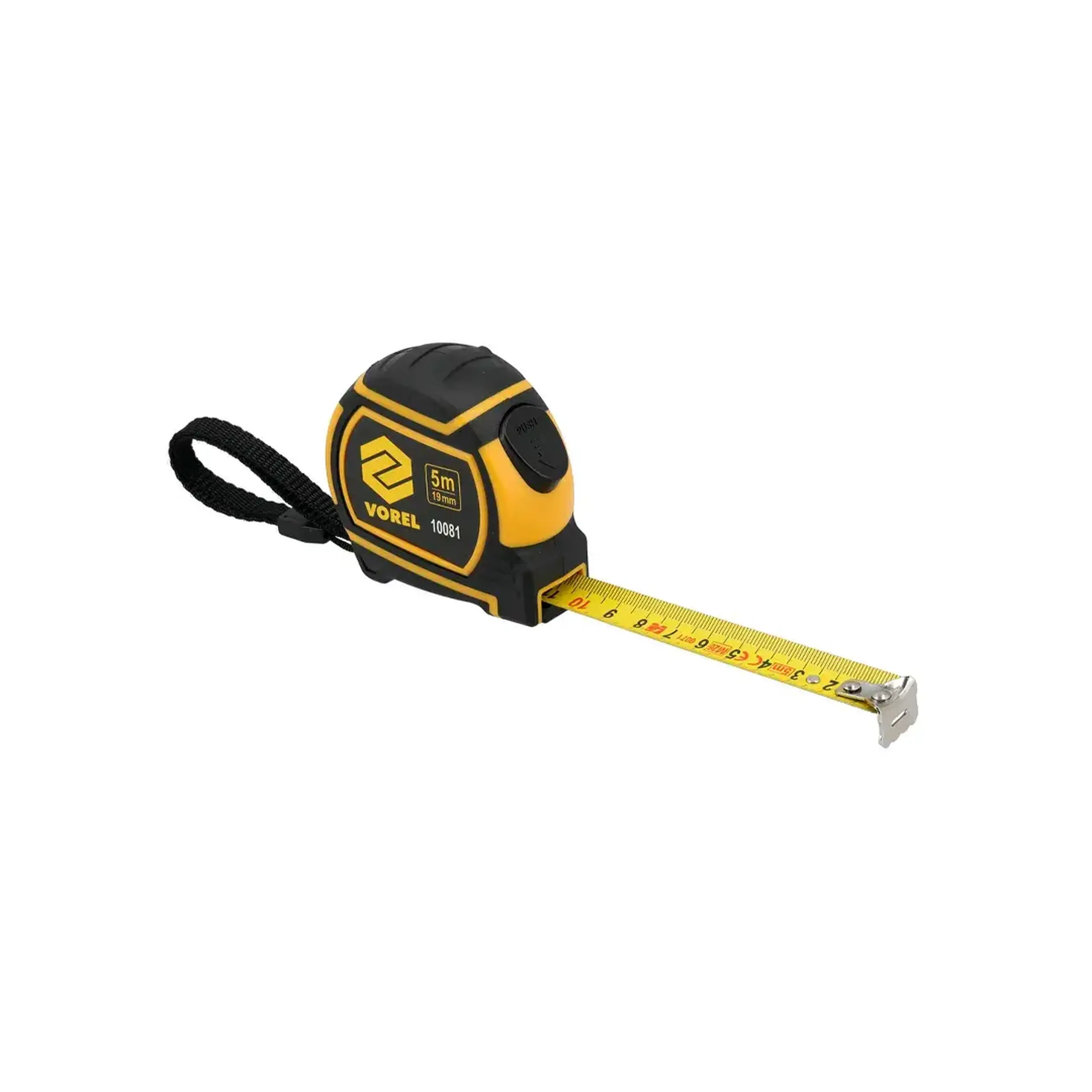 Ruletă cu autoblocare 5 m x 19 mm Vorel