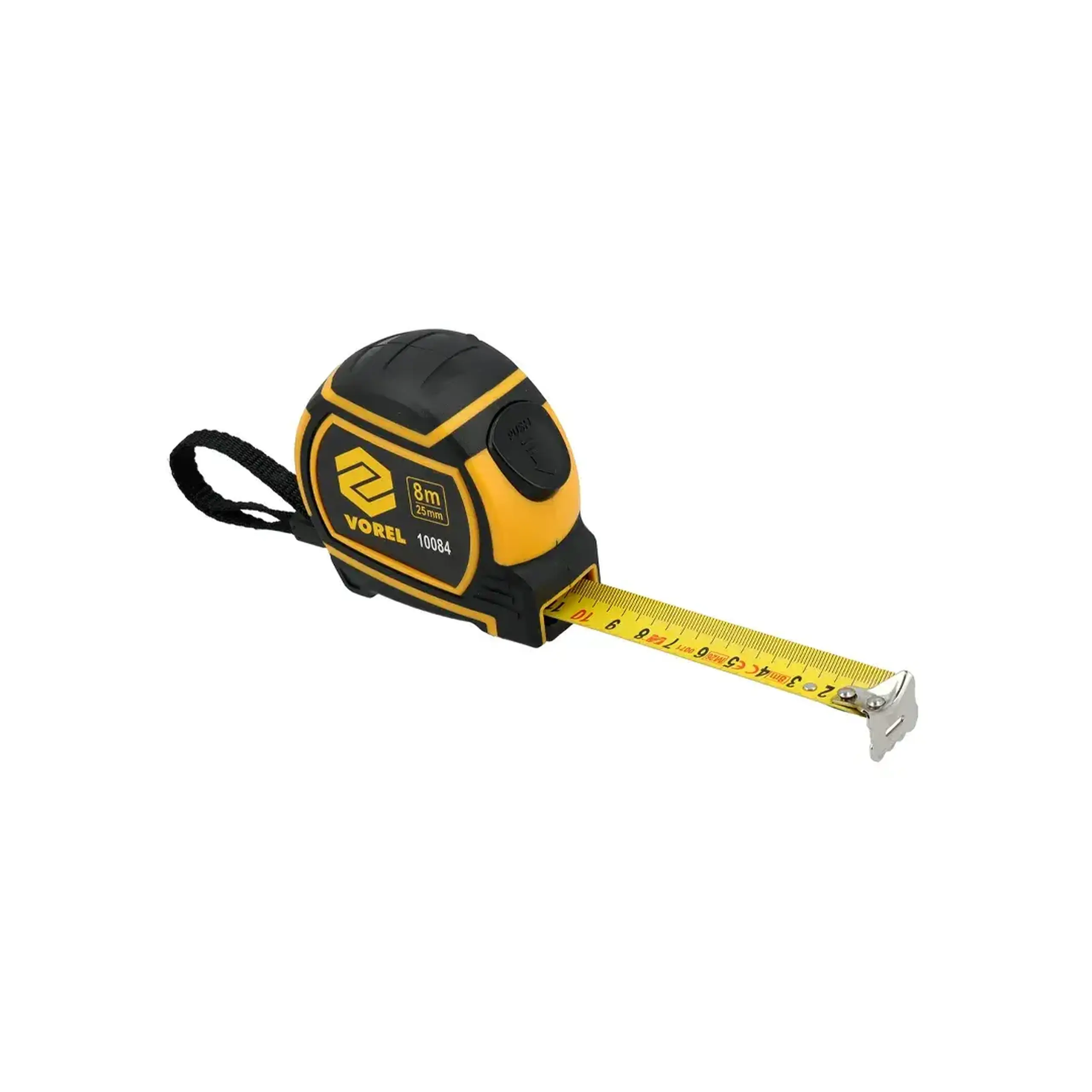 Ruletă cu autoblocare 8 m x 25 mm Vorel