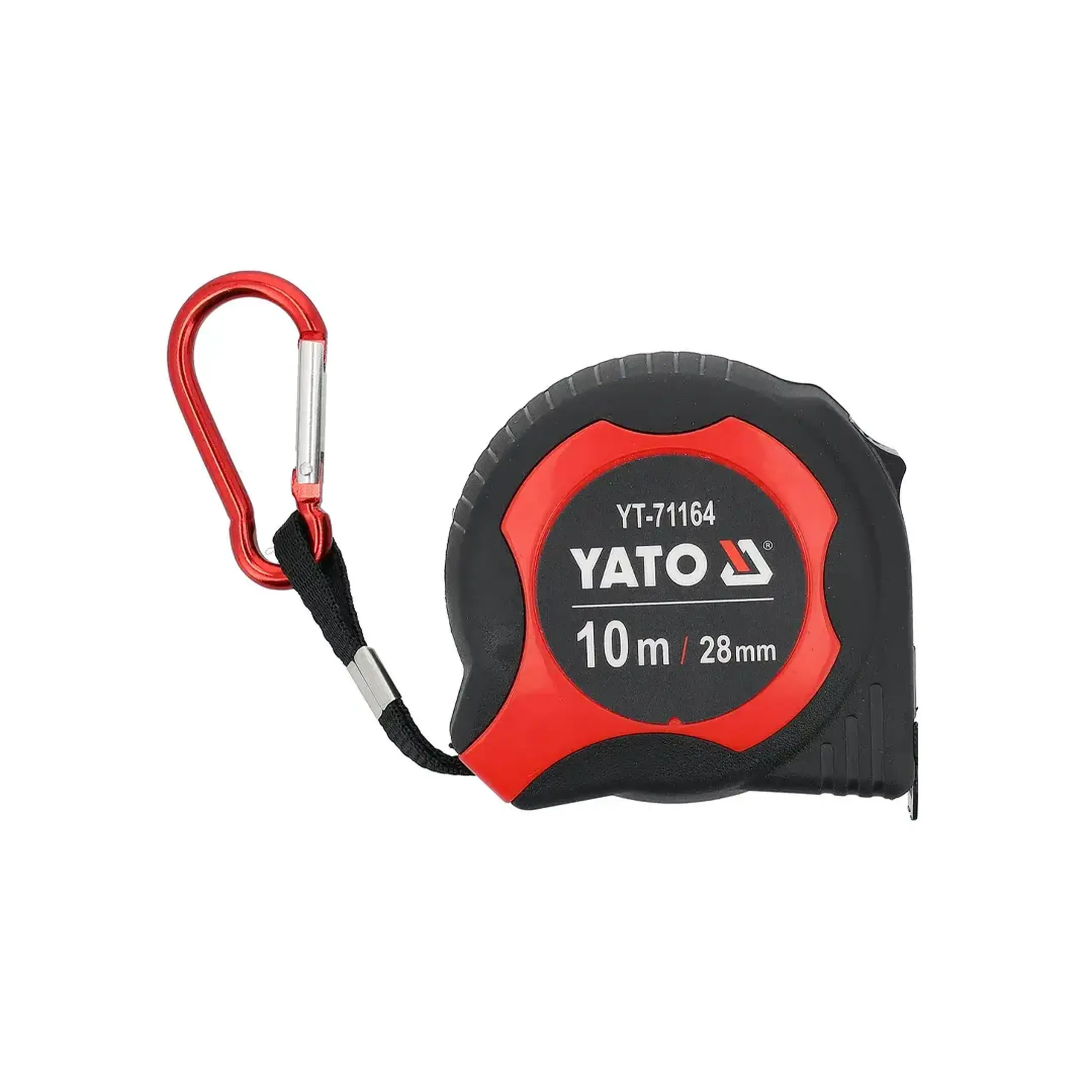 Ruletă cu carabină 3 m x 16 mm Yato - Dimensiuni (L x W x H x Ø) 10 m x 28 mm