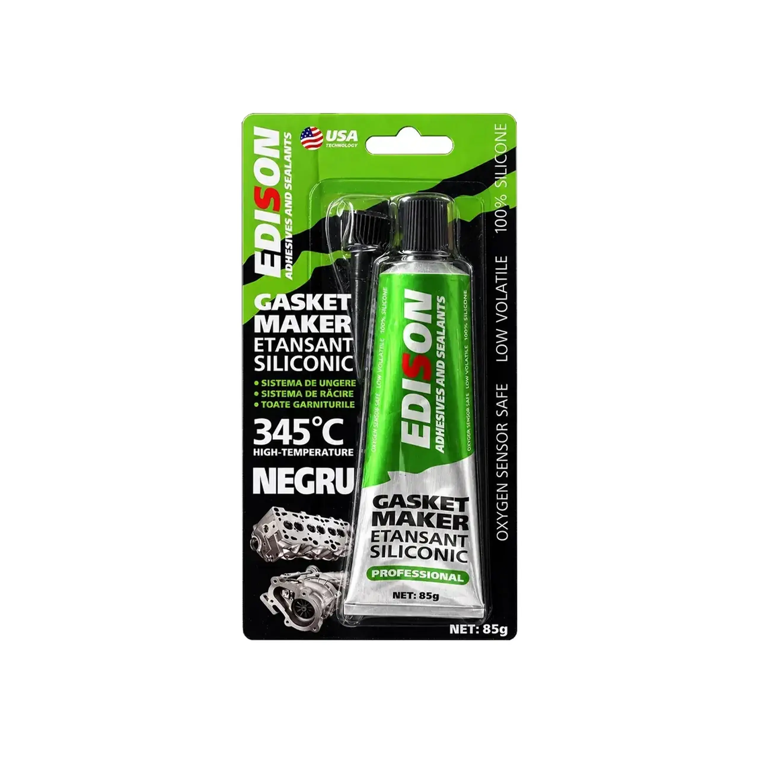 Etanșant pentru repararea garniturilor Negru 85 g Edison