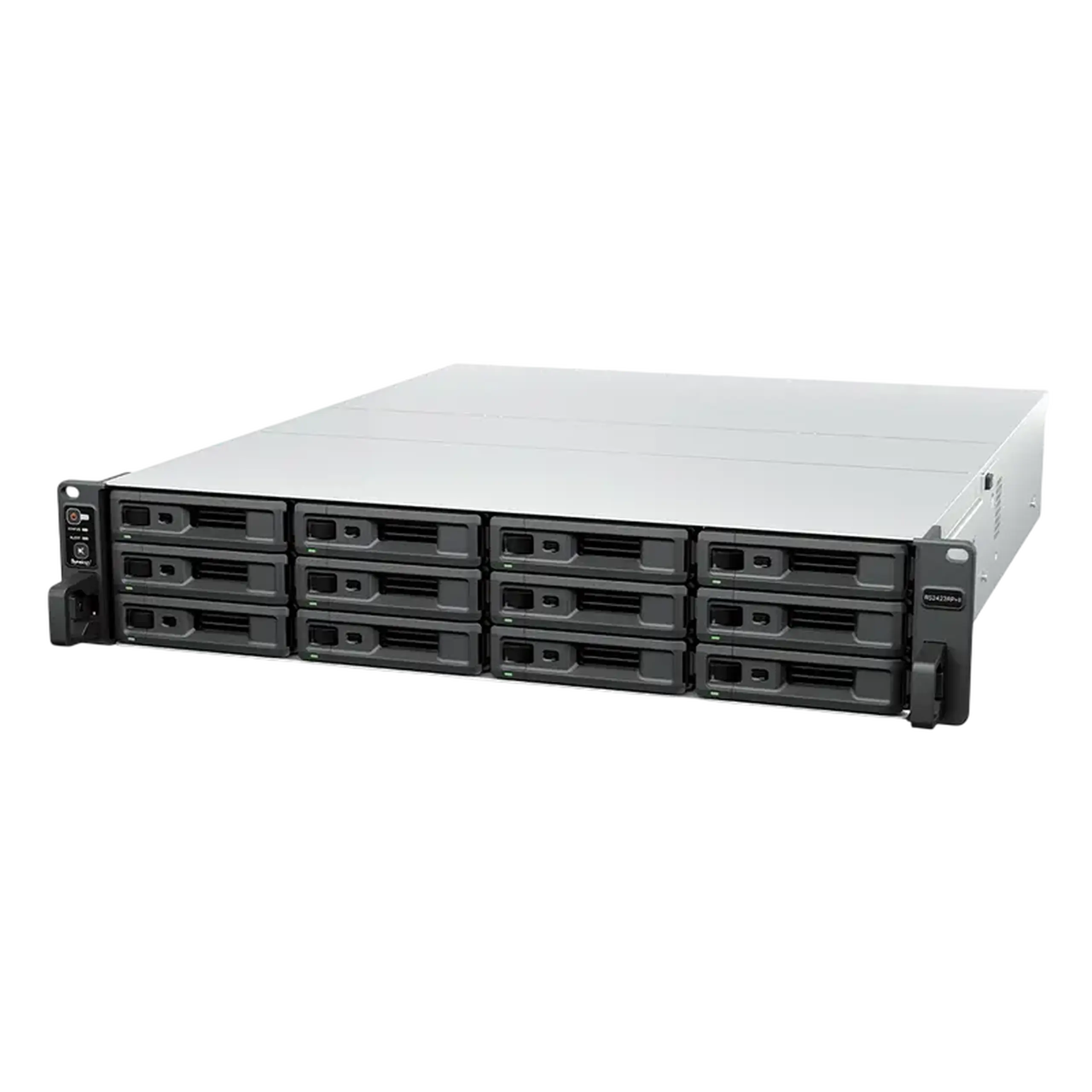 Stocare atașată la rețea SYNOLOGY RS2423RP+II, Argintiu
