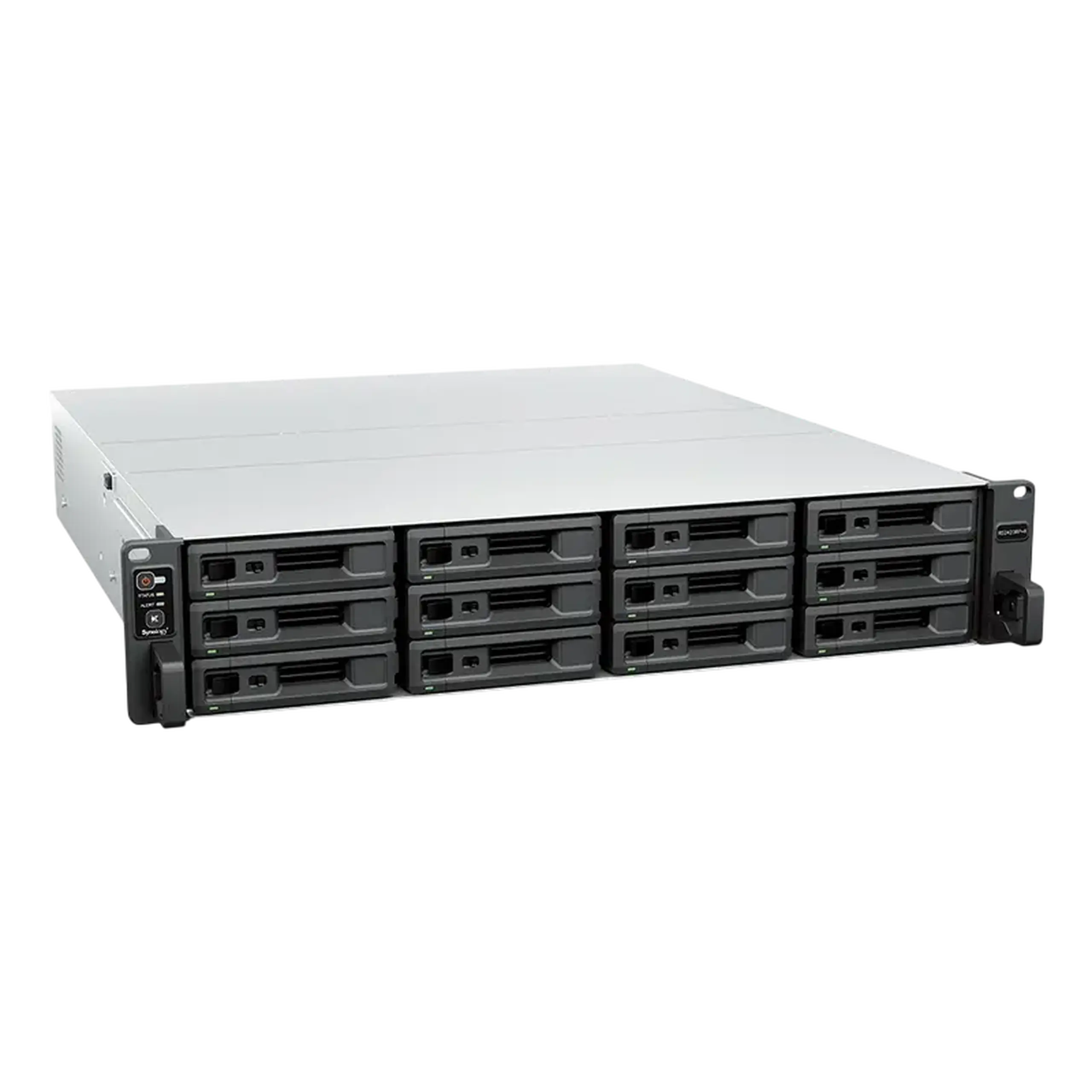 Stocare atașată la rețea SYNOLOGY RS2423RP+II, Argintiu