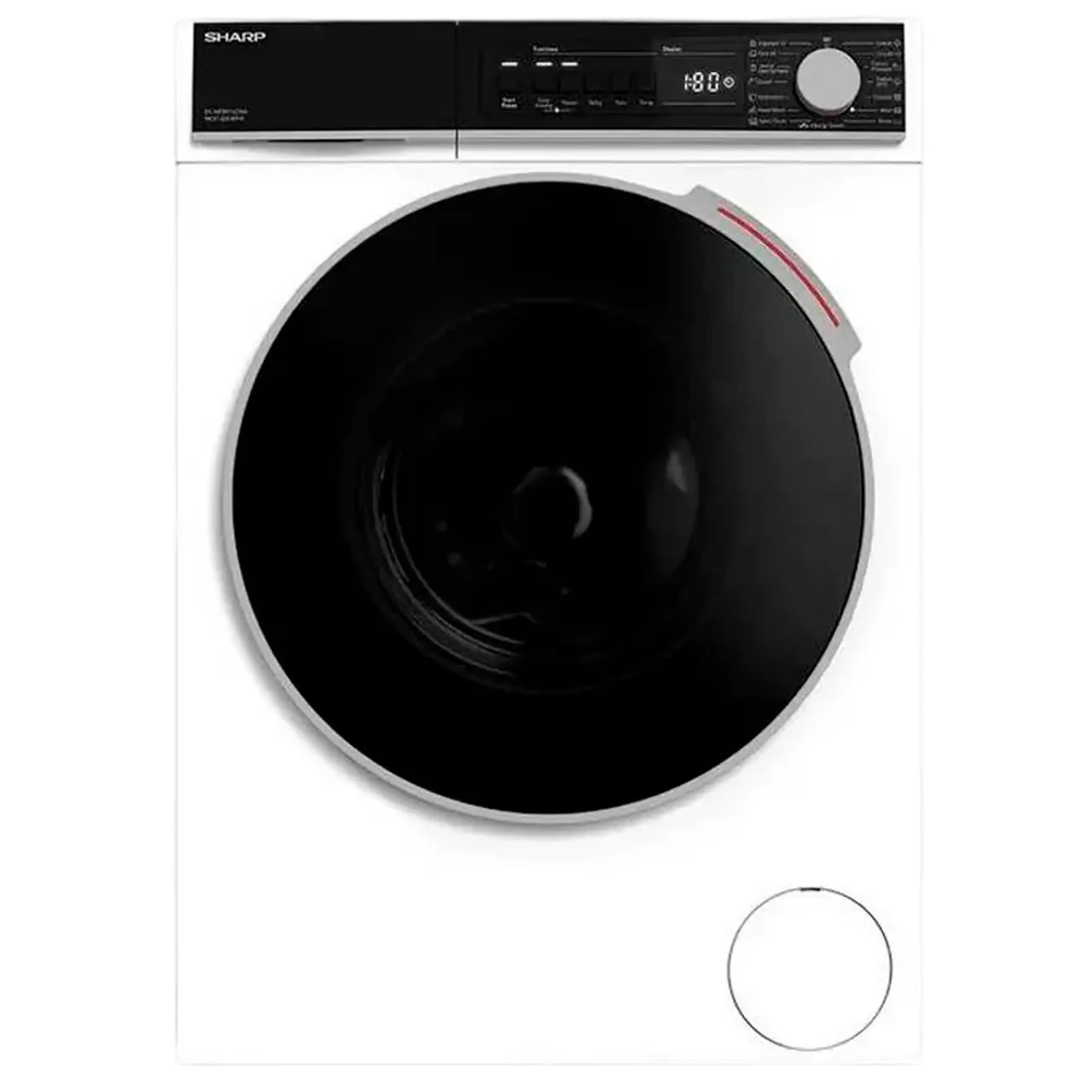 Mașină de spălat Sharp ES-NFL914CWNA-EE, 9kg, Alb