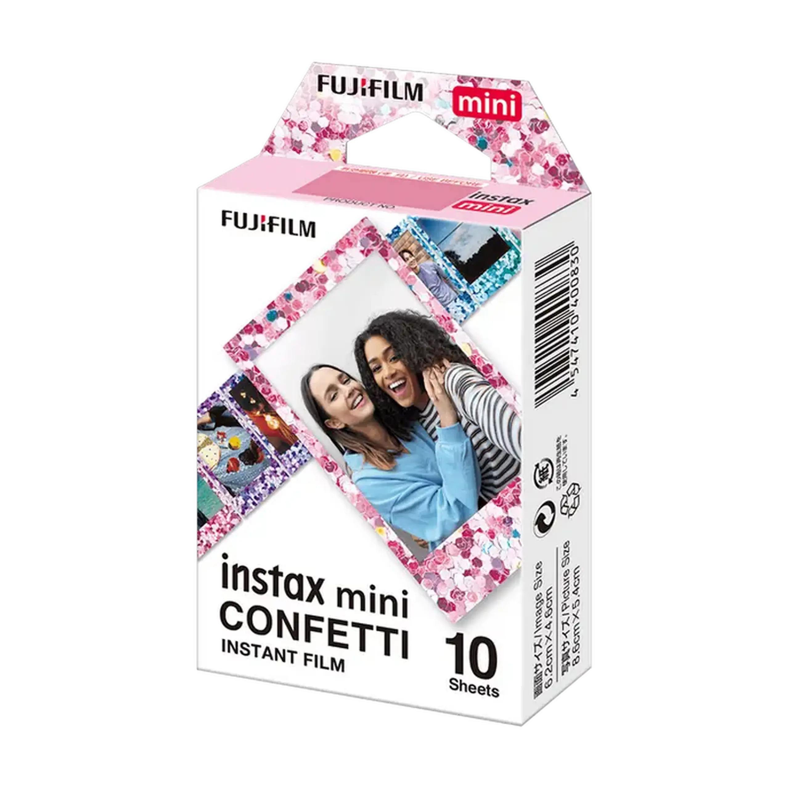 Hârtie foto Fujifilm Instax Mini Instant Film, Confetti