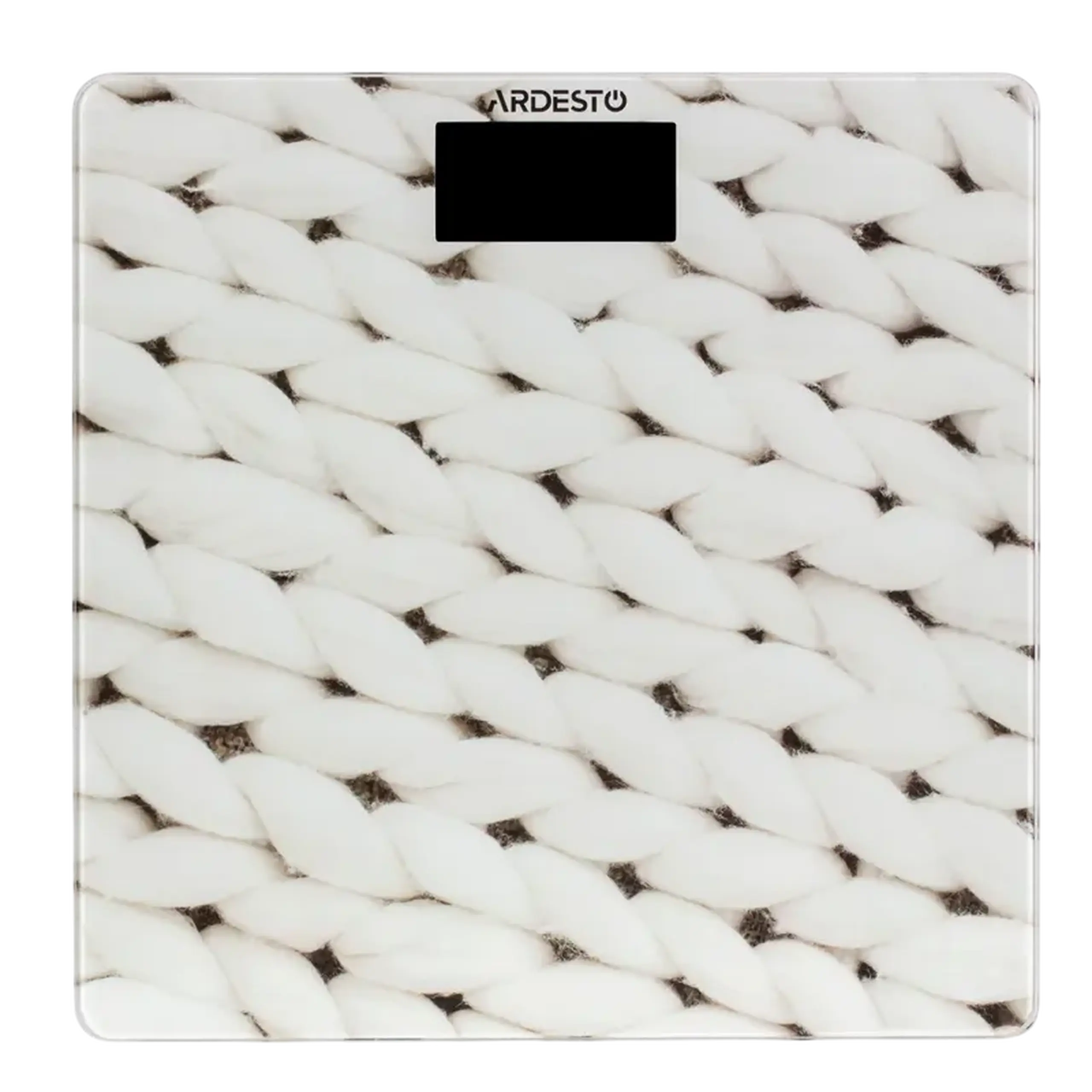 Cântar de podea Ardesto SCB-965KNIT, Alb