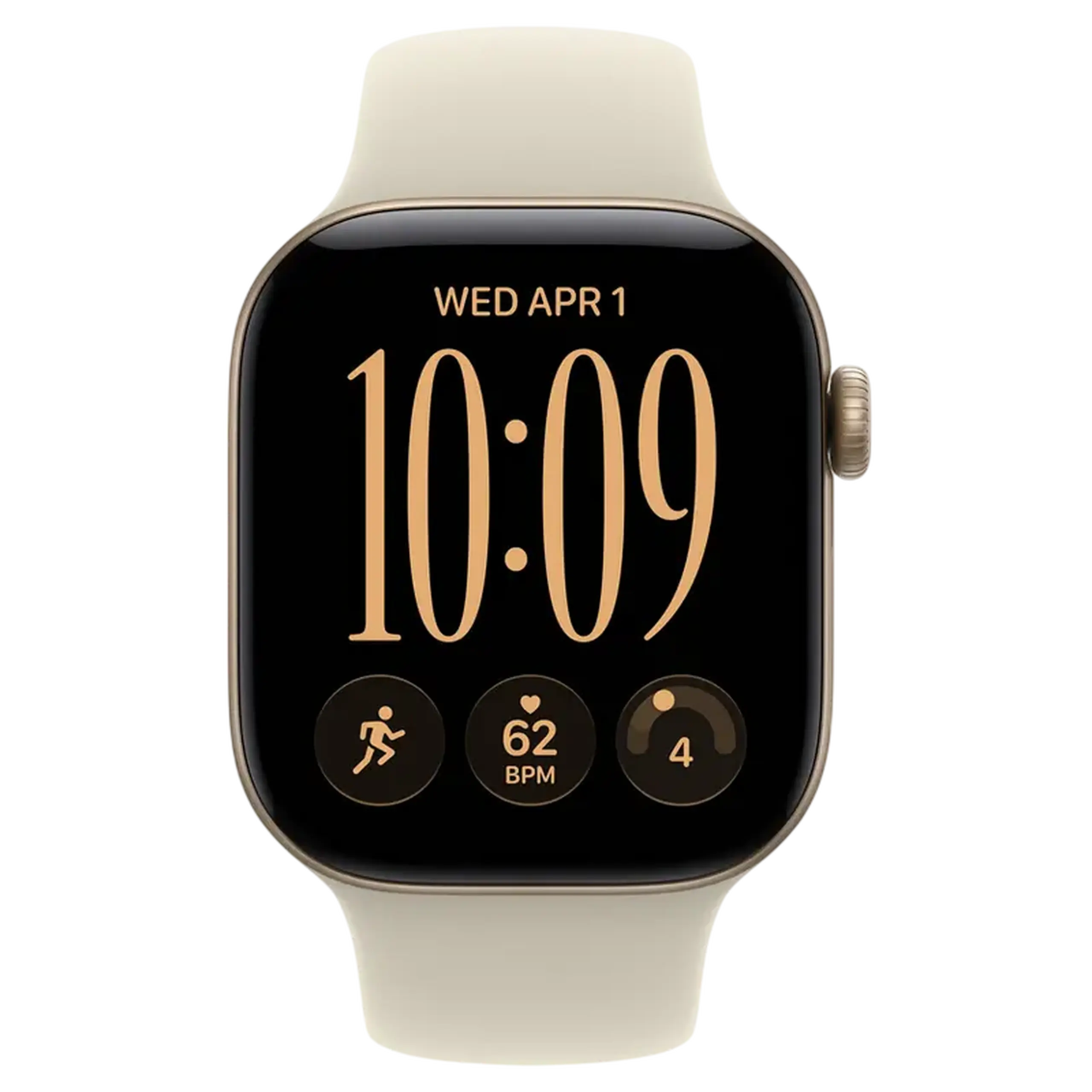 Ceas inteligent Apple Watch Series 12, 42mm, Sand