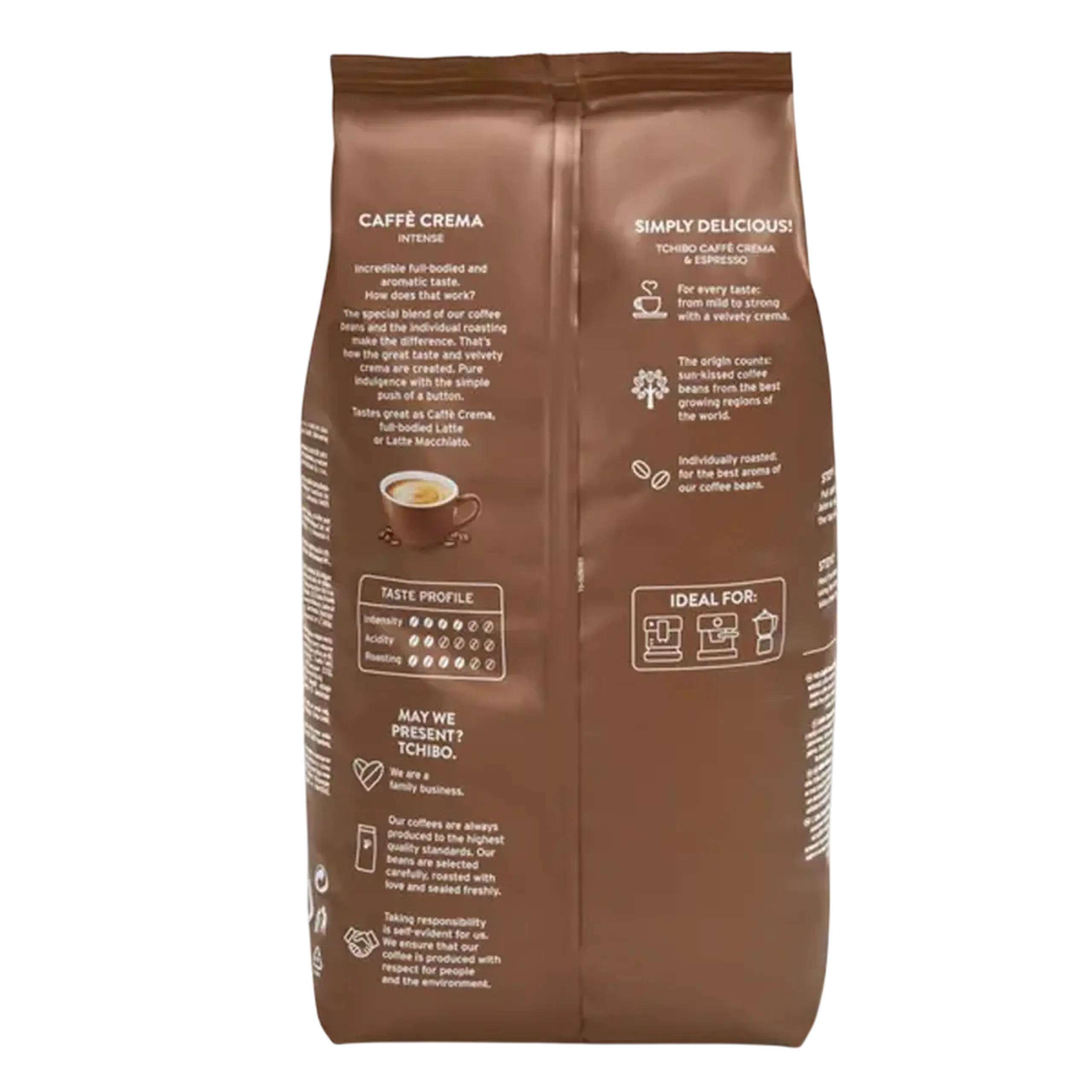 Cafea Tchibo Caffe Сrеmа Intense, 1 kg