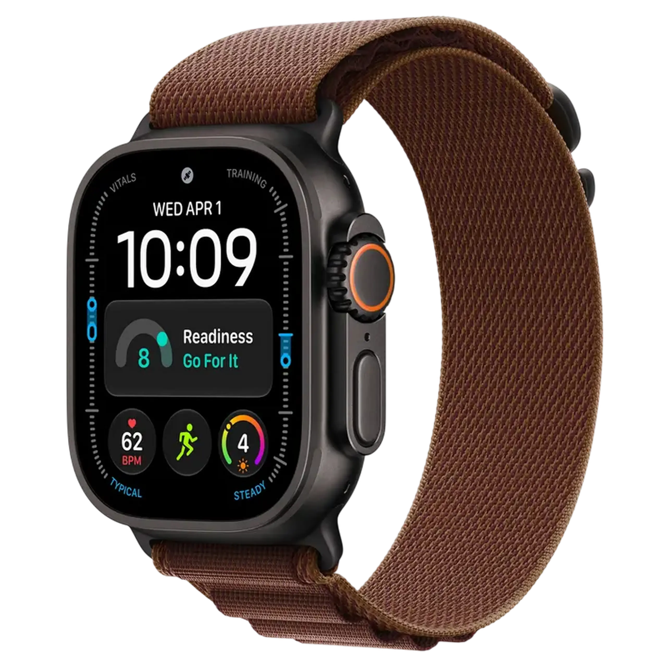 Ceas inteligent Apple Watch 4, 49mm, Bordo