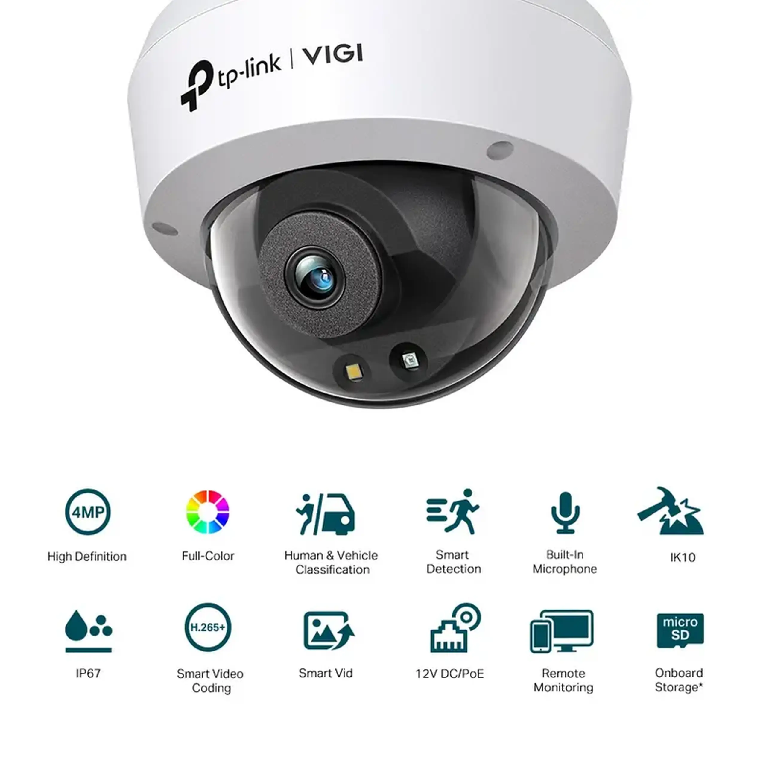 Camera de supraveghere IP TP-LINK VIGI C240(2.8mm), Alb
