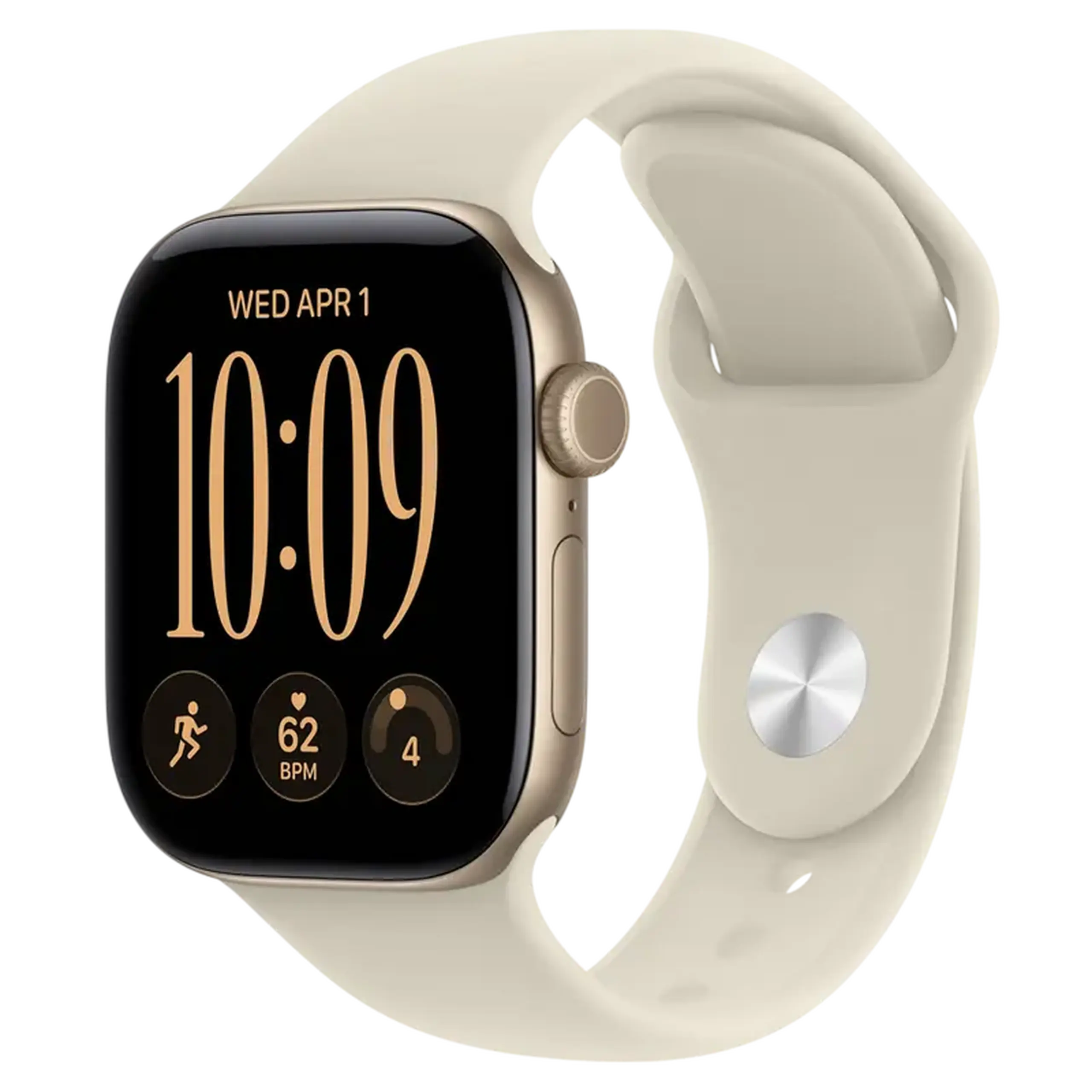 Ceas inteligent Apple Watch Series 12, 42mm, Sand