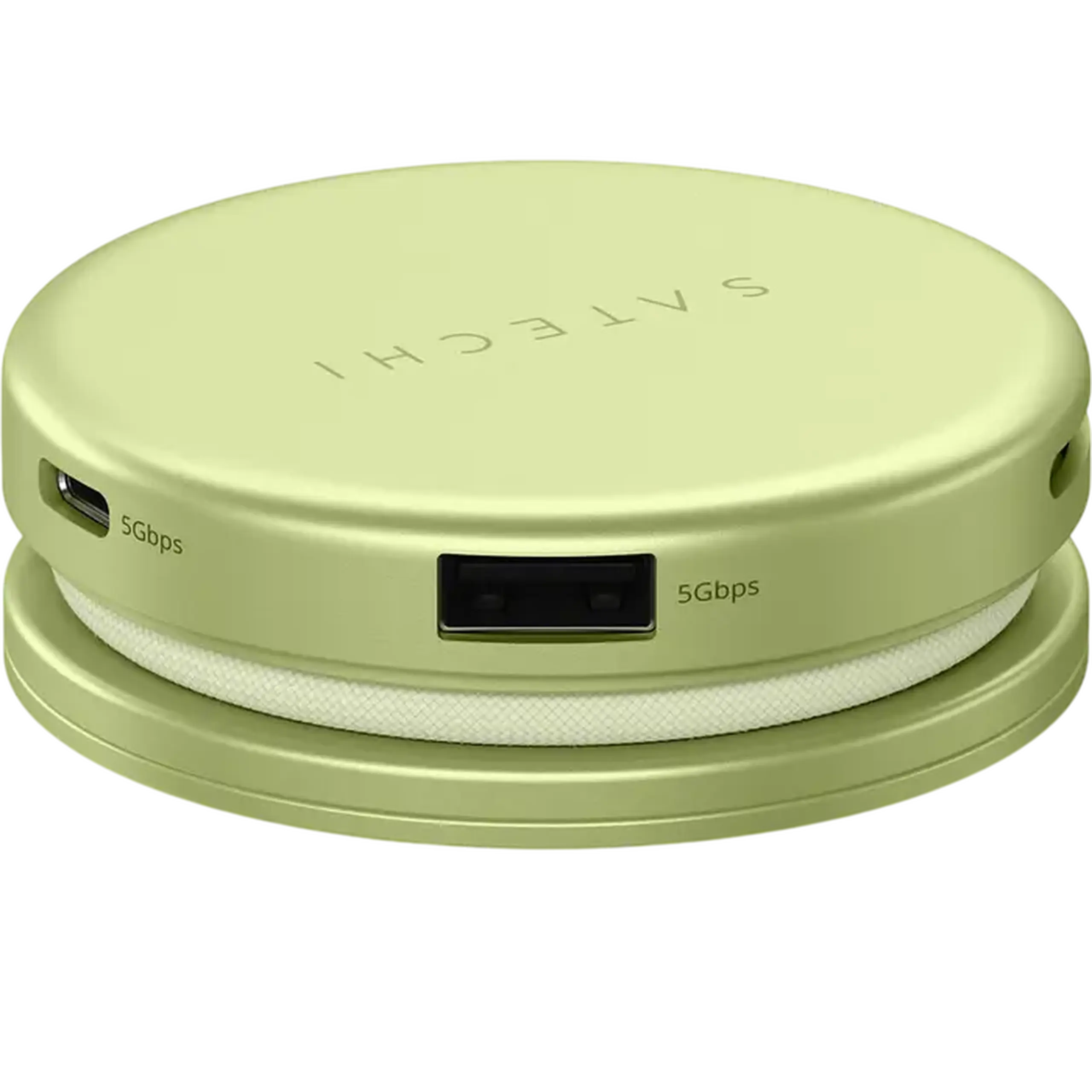 Adaptor multiport Satechi OntheGo 5-in-1 Multiport, Verde