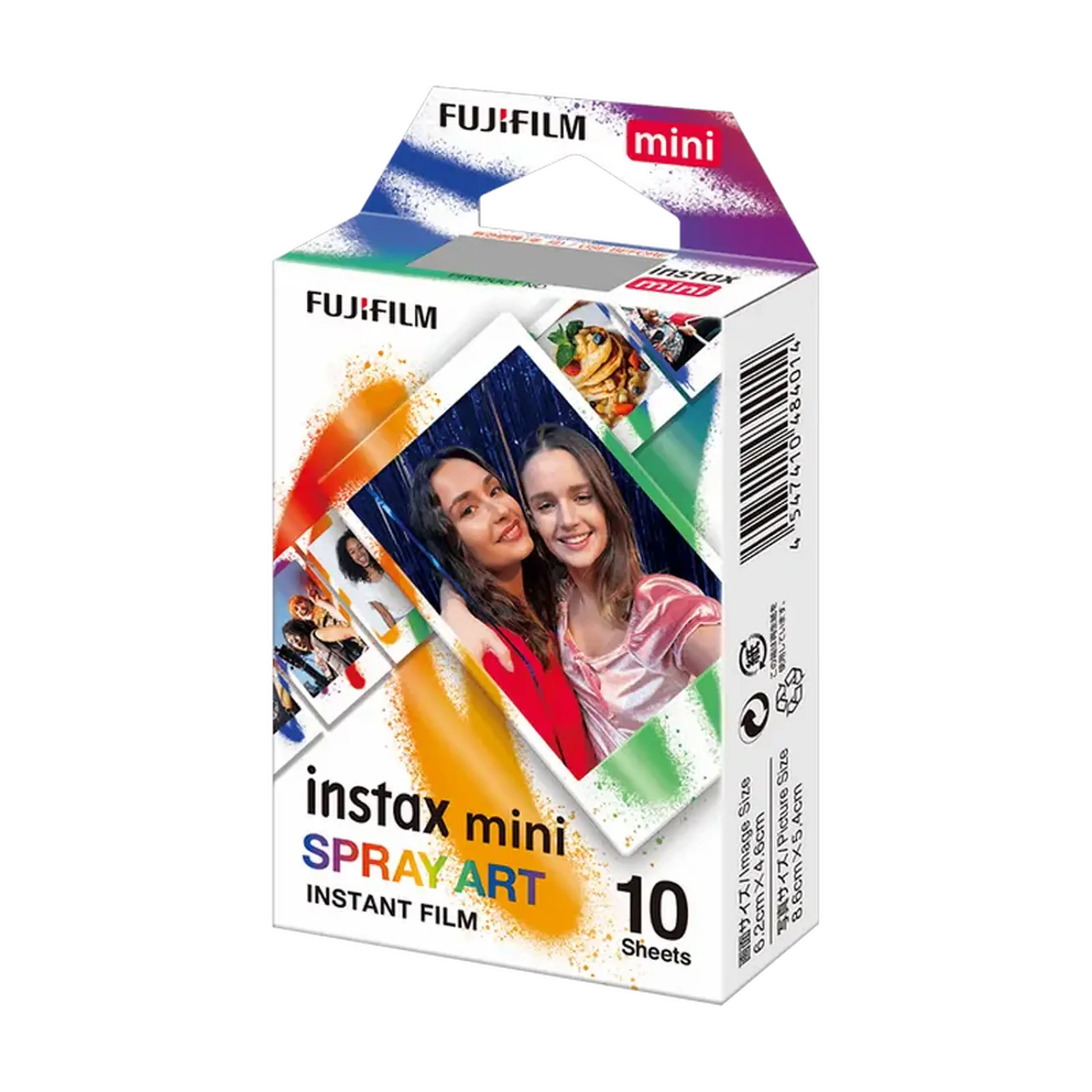 Hârtie foto Fujifilm Instax Mini Instant Film, Spray Art