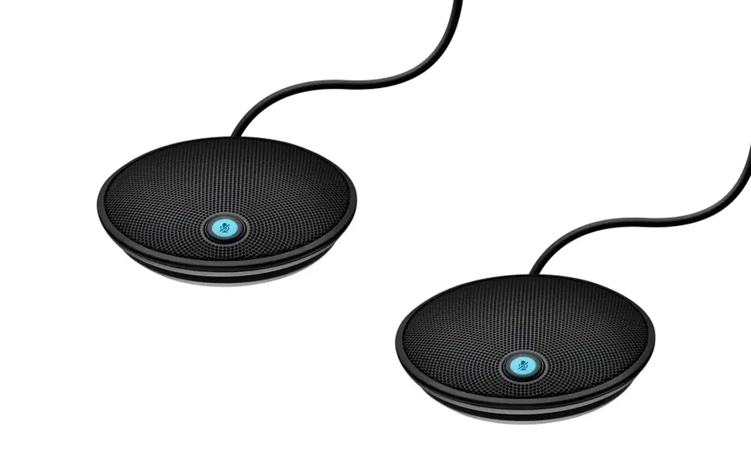 Microfon pentru camera Logitech GROUP Expansion Mics, Fără fir, Negru