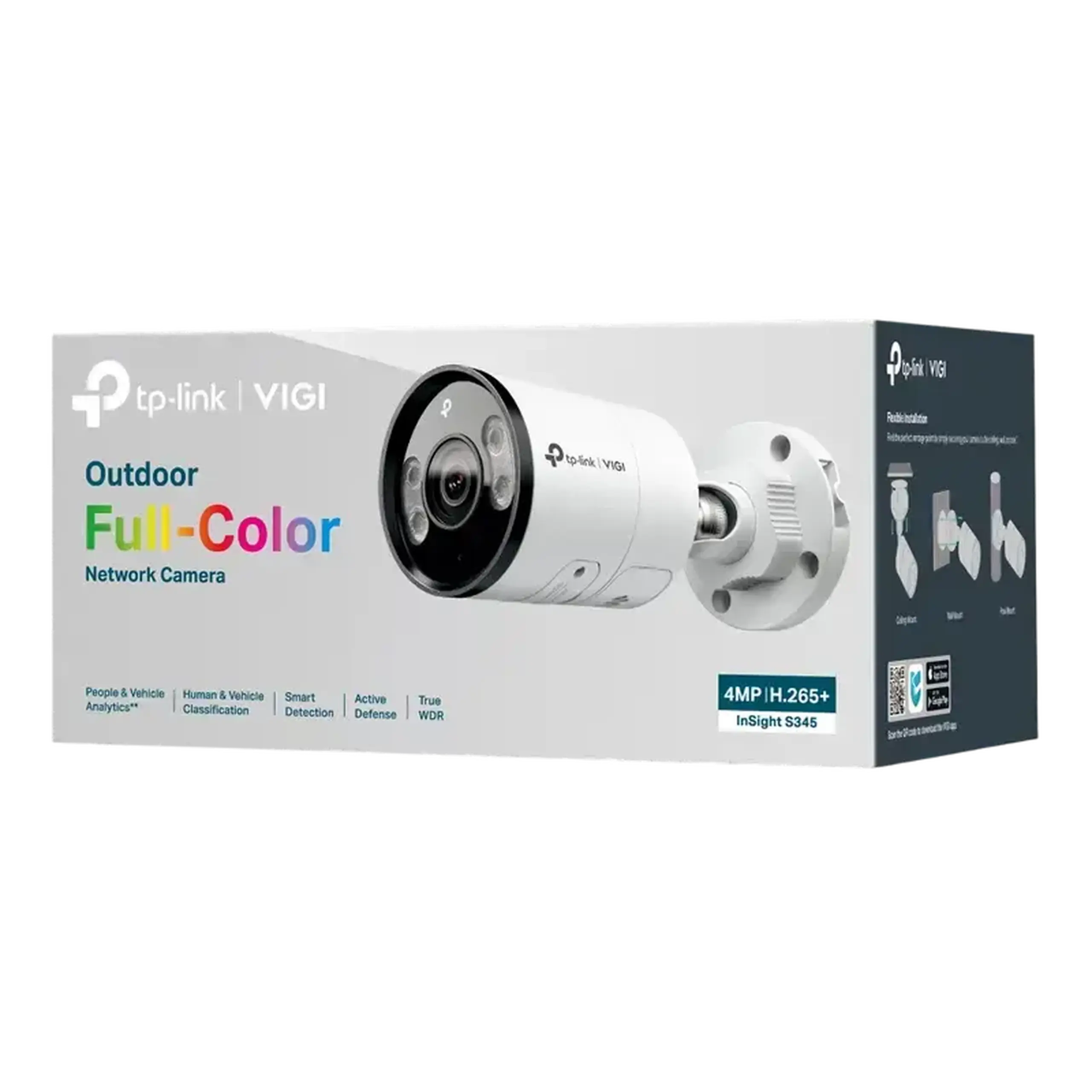 Camera de supraveghere IP TP-LINK InSight S345(6mm), Alb