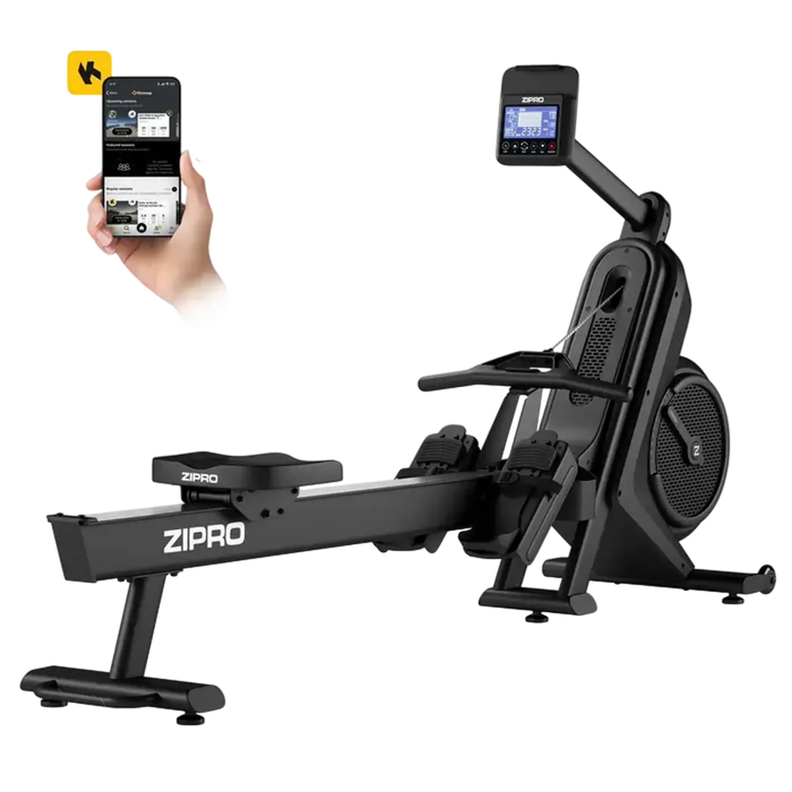 Aparat de vâslit Zipro Power 10, Negru