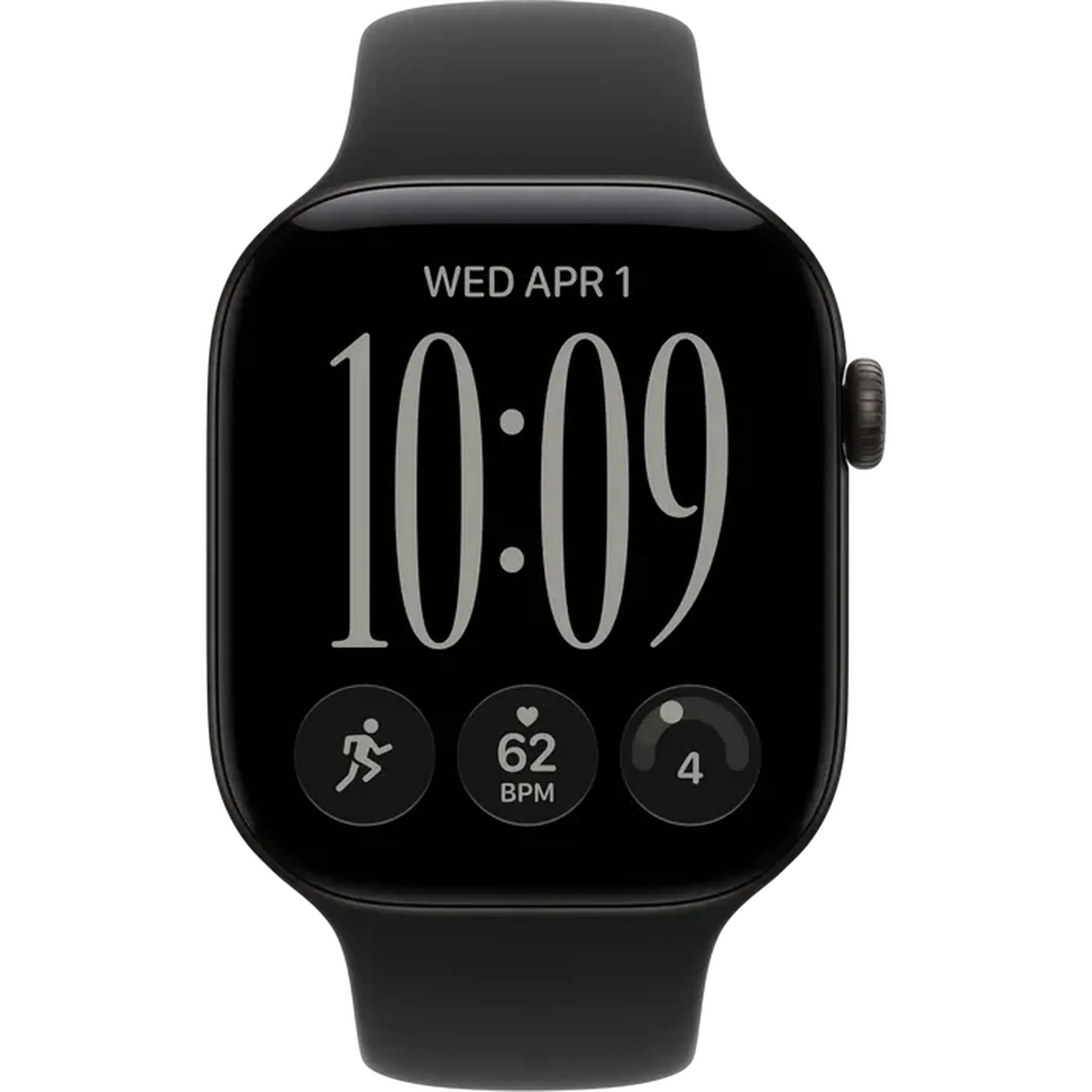 Ceas inteligent Apple Watch Series 12, 46mm, Negru
